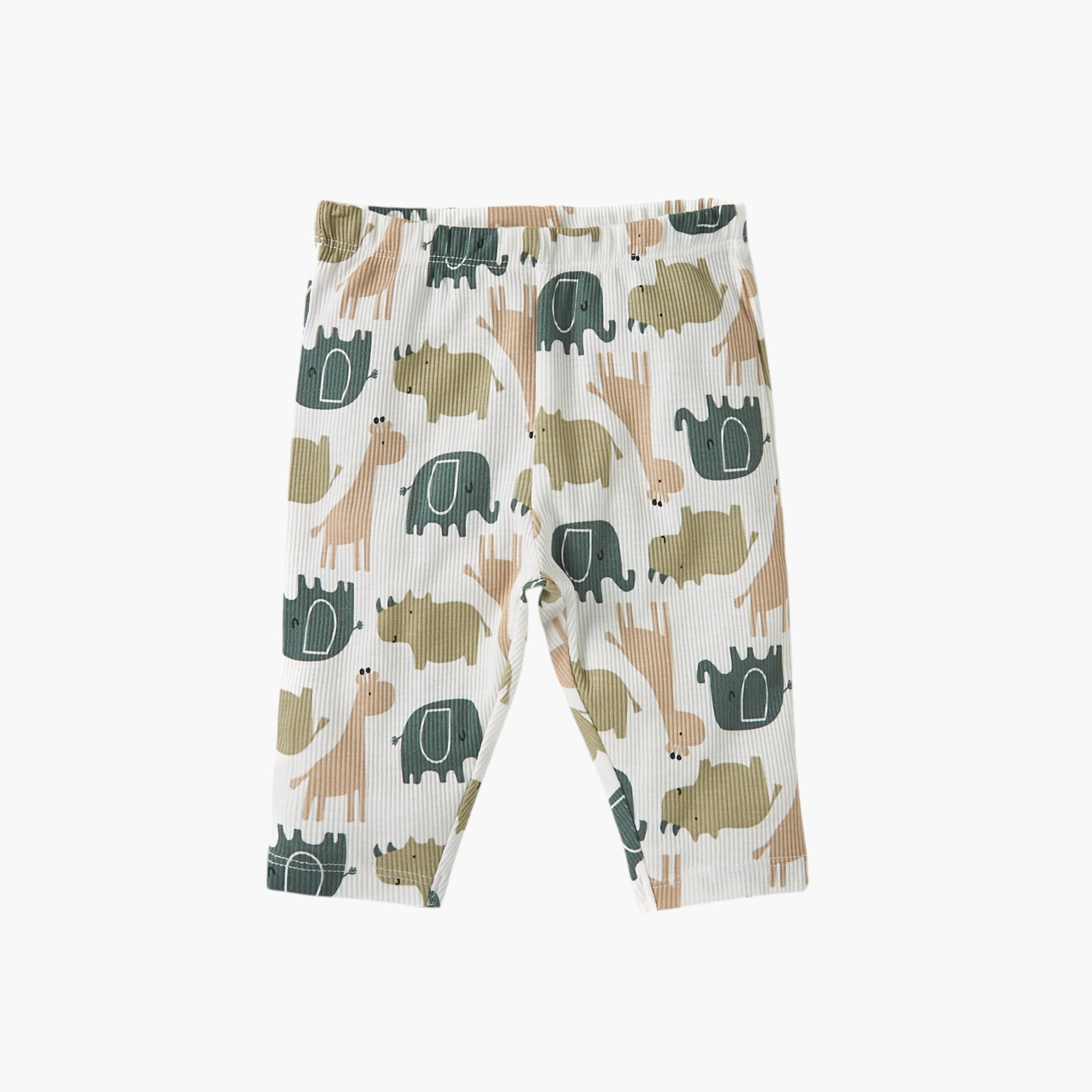 طقم بنطلون بيجاما وتيشيرت بأكمام طويلة وطبعات من جونيورز-baby-girls-clothing-nightwear-pyjamasets-image-3
