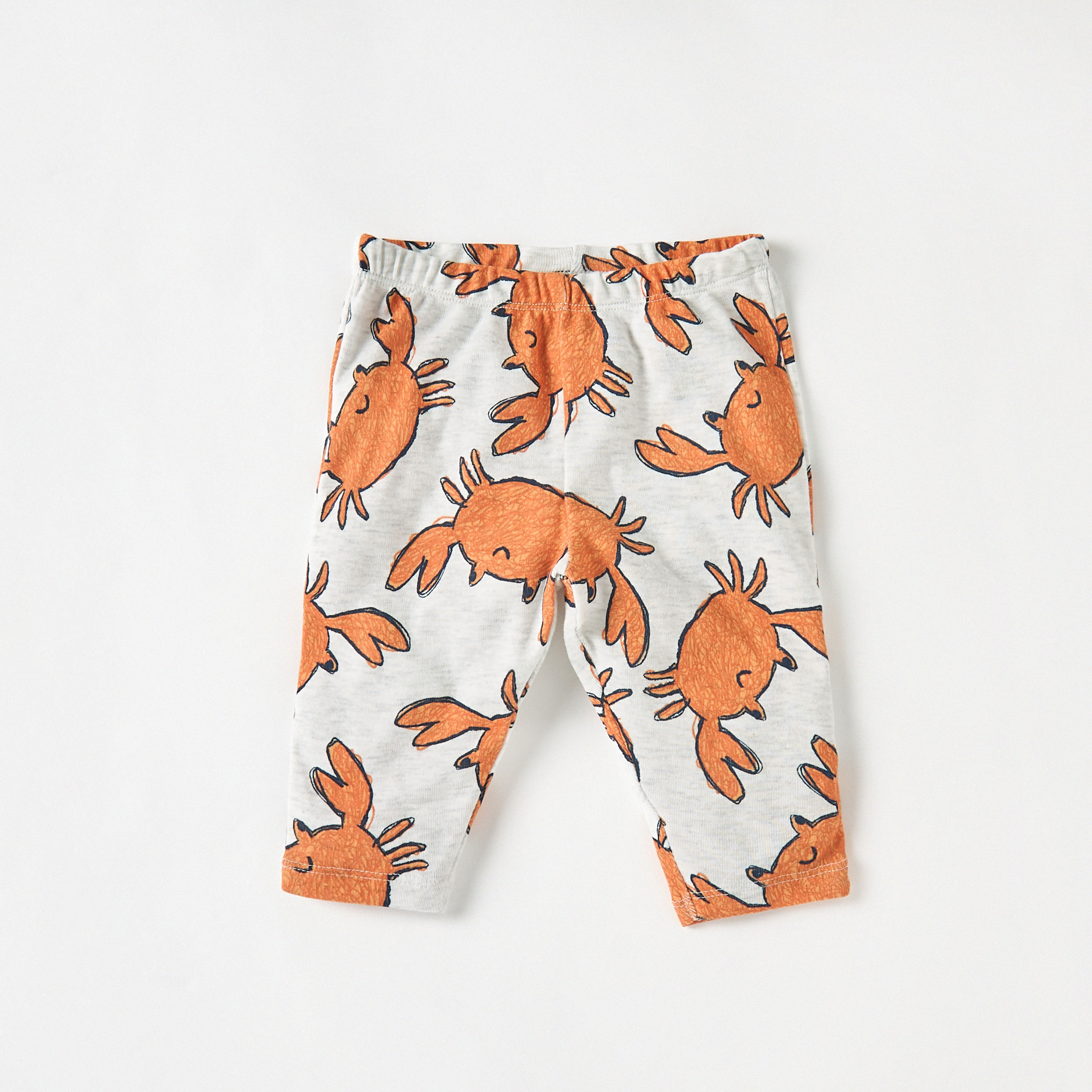Juniors All-Over Crab Print T-shirt and Pyjama Set-baby-girls-clothing-nightwear-pyjamasets-image-3