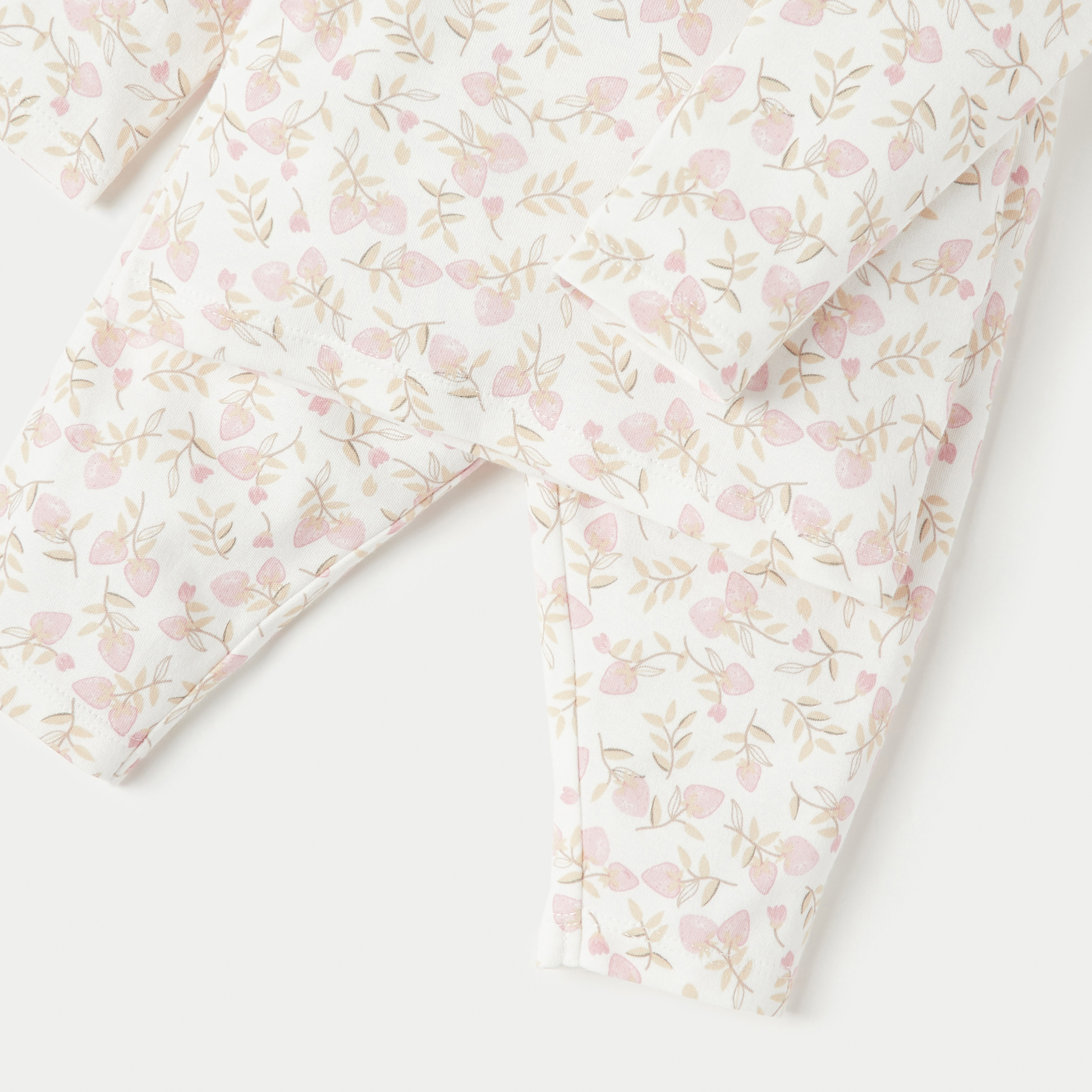 Juniors All-Over Floral Print Cotton T-shirt and Pyjama Set-baby-girls-clothing-nightwear-pyjamasets-image-5