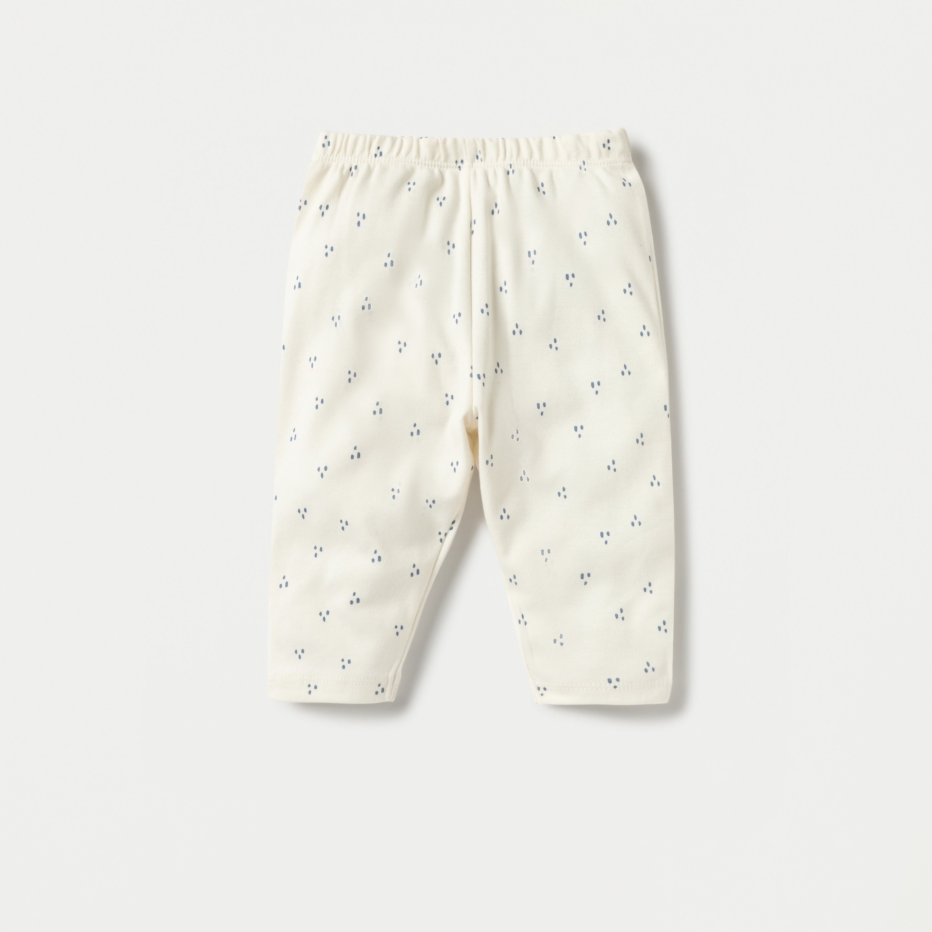 Juniors Dots Print Long Sleeves T-shirt and Pyjama Set-baby-girls-clothing-nightwear-pyjamasets-image-3