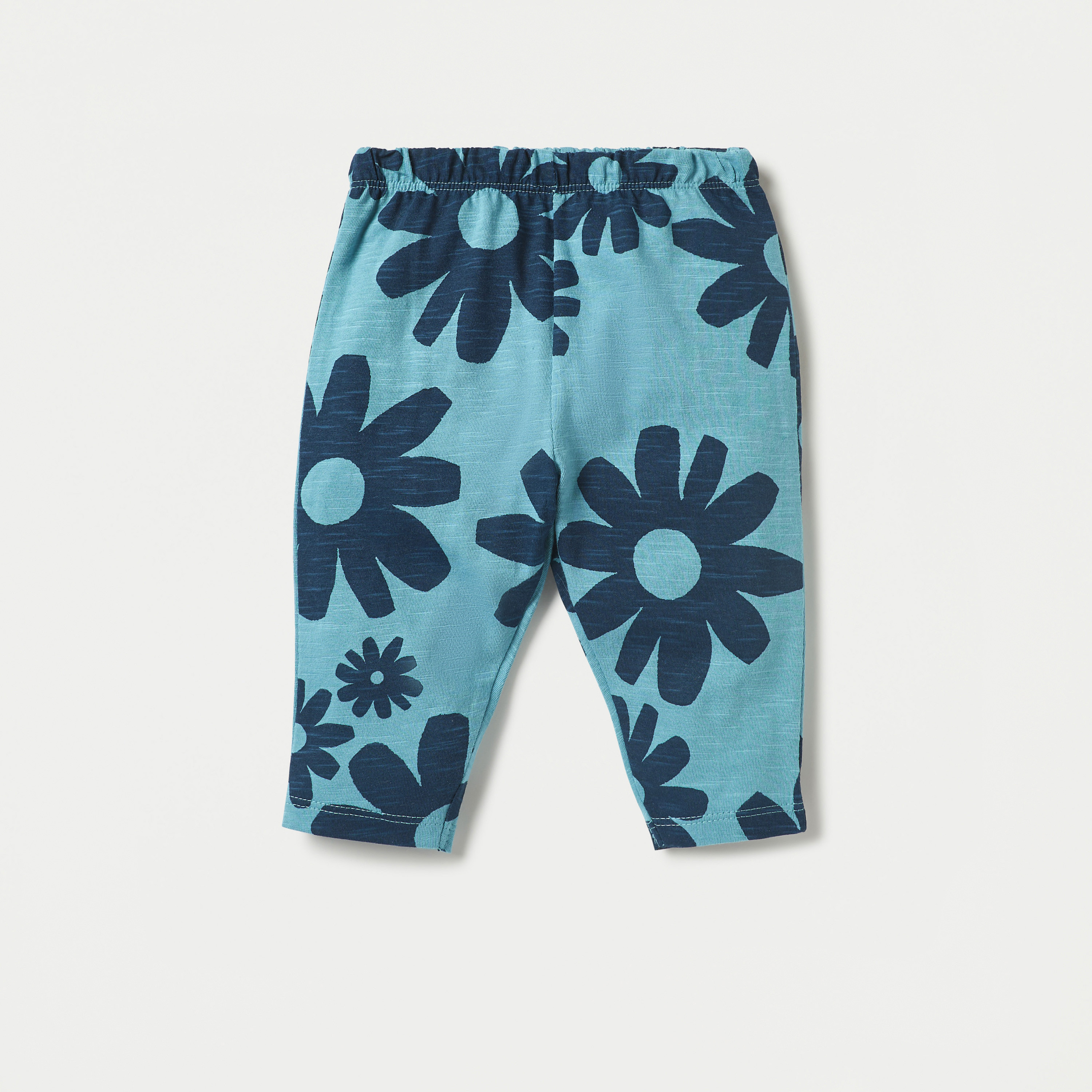 Juniors Floral Print Long Sleeves T-shirt and Pyjama Set-baby-boys-clothing-nightwear-pyjamasets-image-3