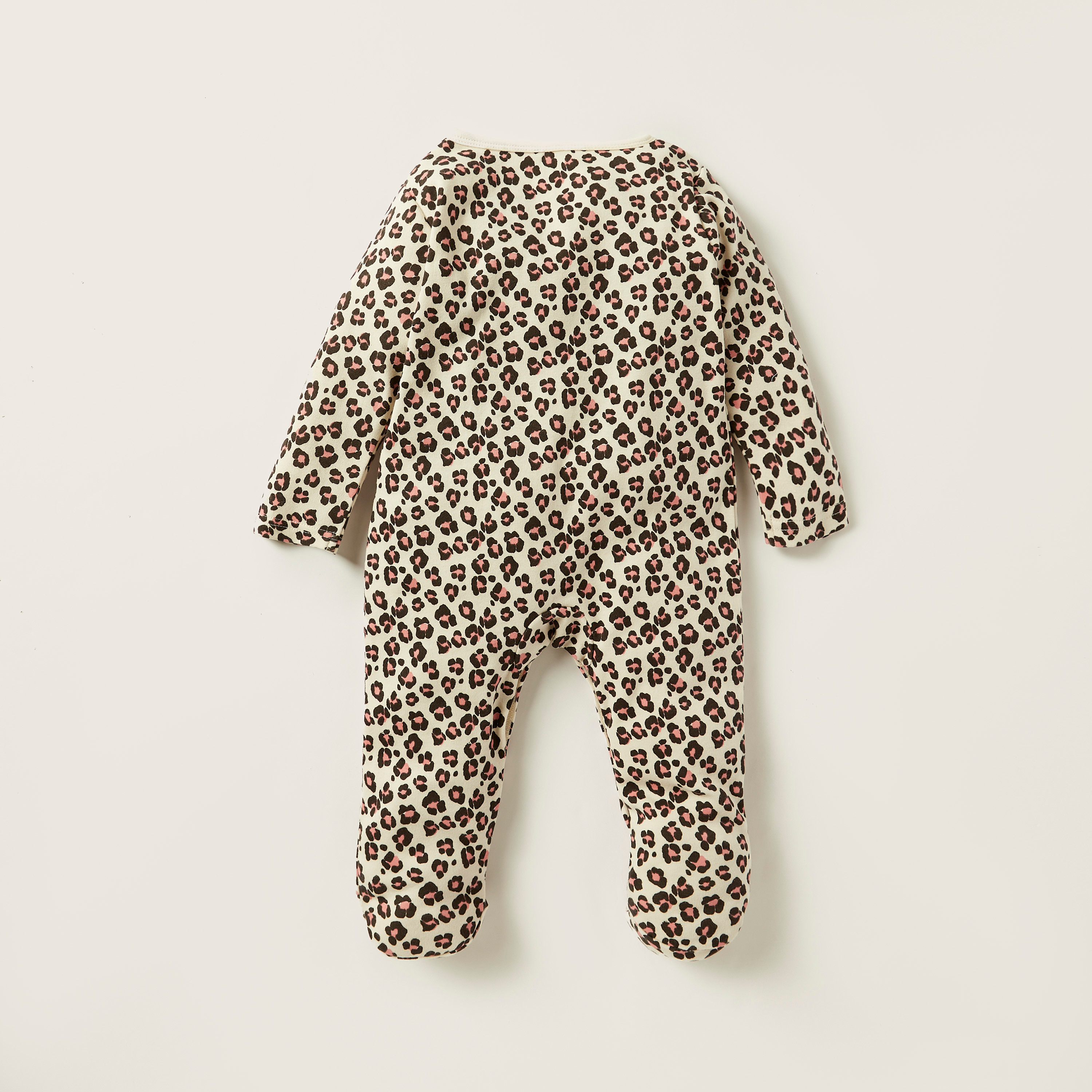 بدلة نوم مغلقة القدمين بأكمام طويلة وطبعات من جونيورز-baby-girls-clothing-nightwear-sleepsuits-image-4