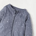 Juniors Star Print Zip Through Sleepsuit with Long Sleeves-Sleepsuits-thumbnail-1