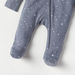 Juniors Star Print Zip Through Sleepsuit with Long Sleeves-Sleepsuits-thumbnailMobile-2