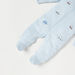 Giggles Car Embroidered Sleepsuit with Long Sleeves and Button Closure-Sleepsuits-thumbnail-2