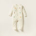 Giggles Embroidered Sleepsuit with Long Sleeves and Button Closure-Sleepsuits-thumbnail-0