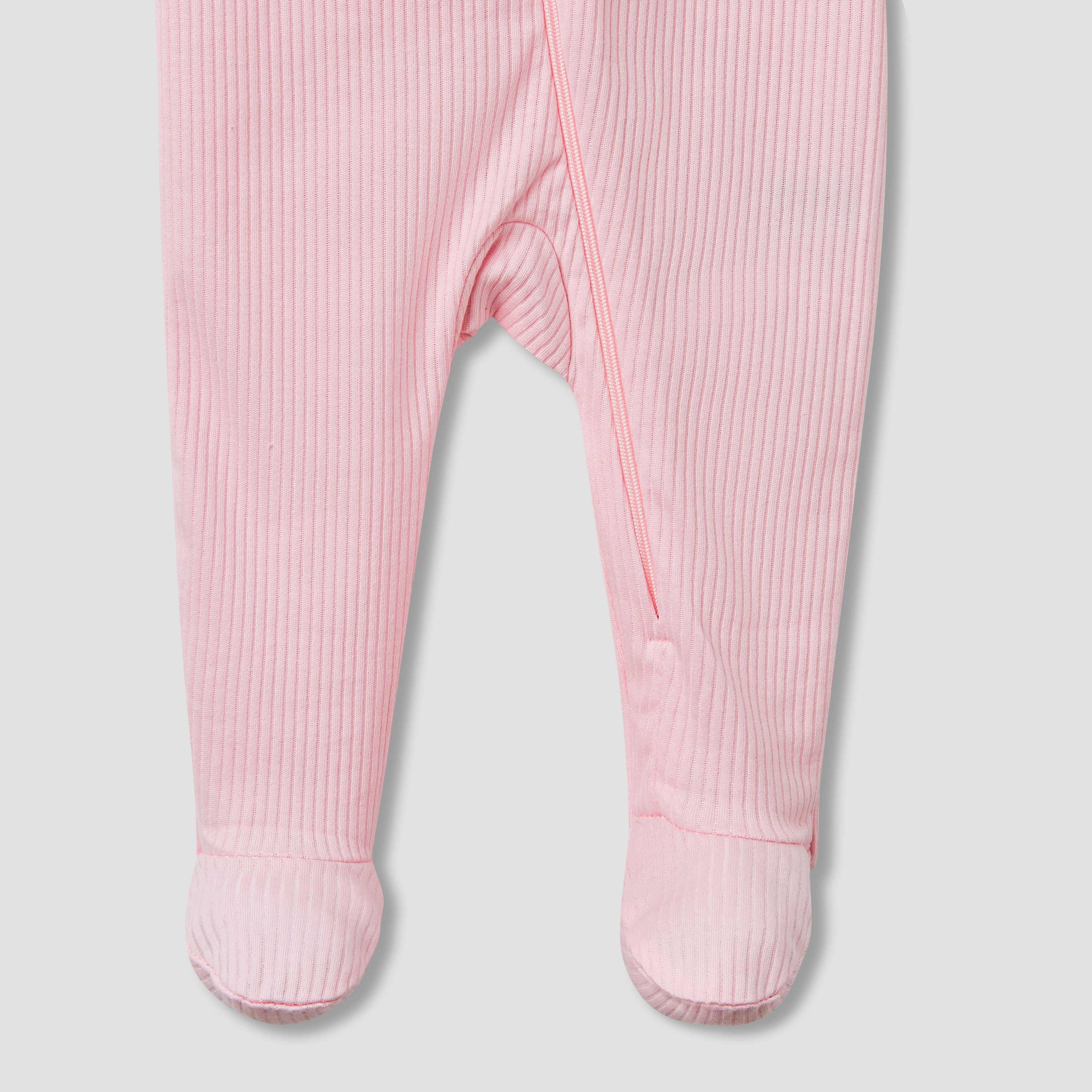 Juniors Floral Print Sleepsuit with Long Sleeves - Set of 3-baby-girls-clothing-nightwear-sleepsuits-image-6