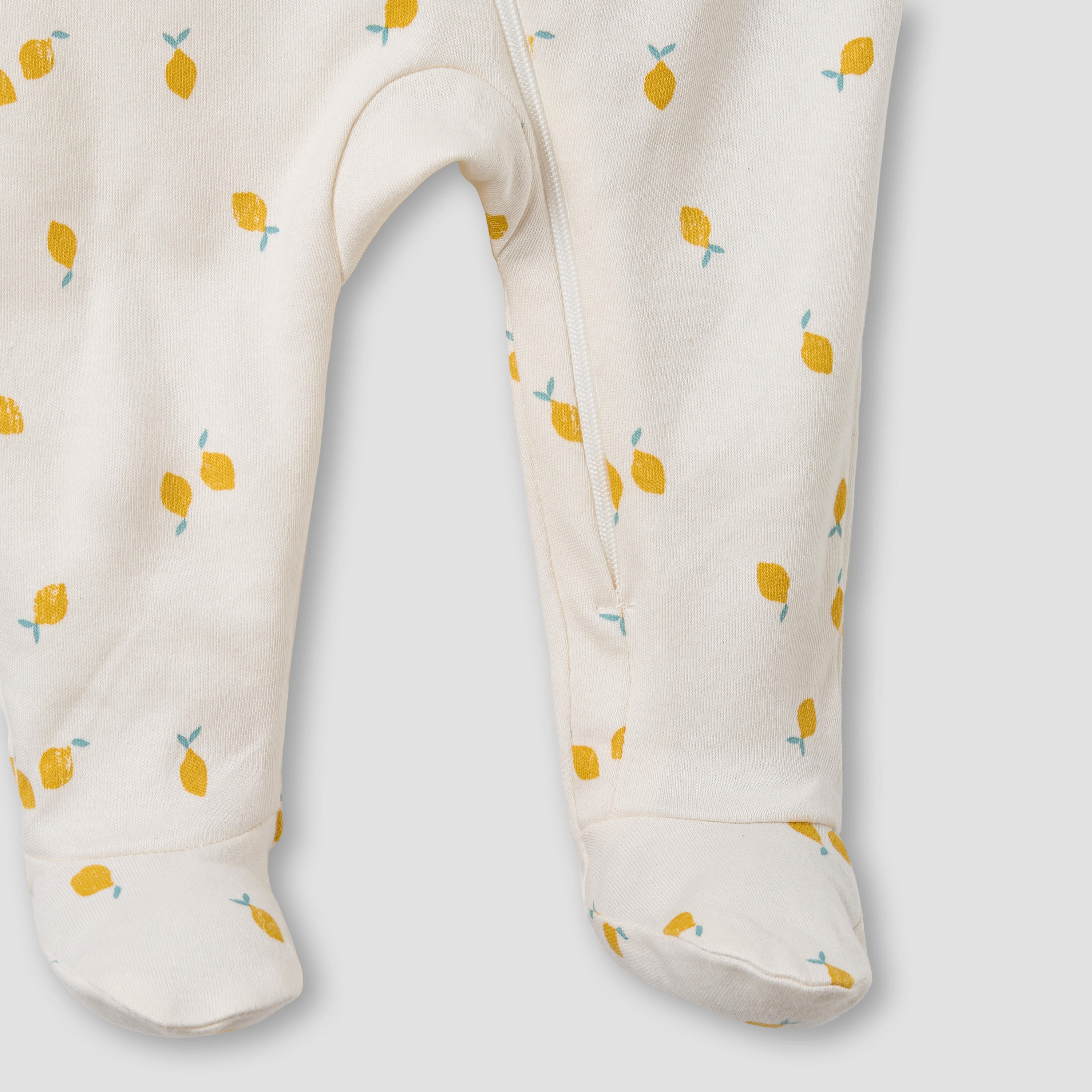 بدلات نوم قطن بطبعات مرحة وأكمام طويلة وياقة مستديرة من جونيورز - عبوة 5 قطع-baby-girls-clothing-nightwear-sleepsuits-image-1