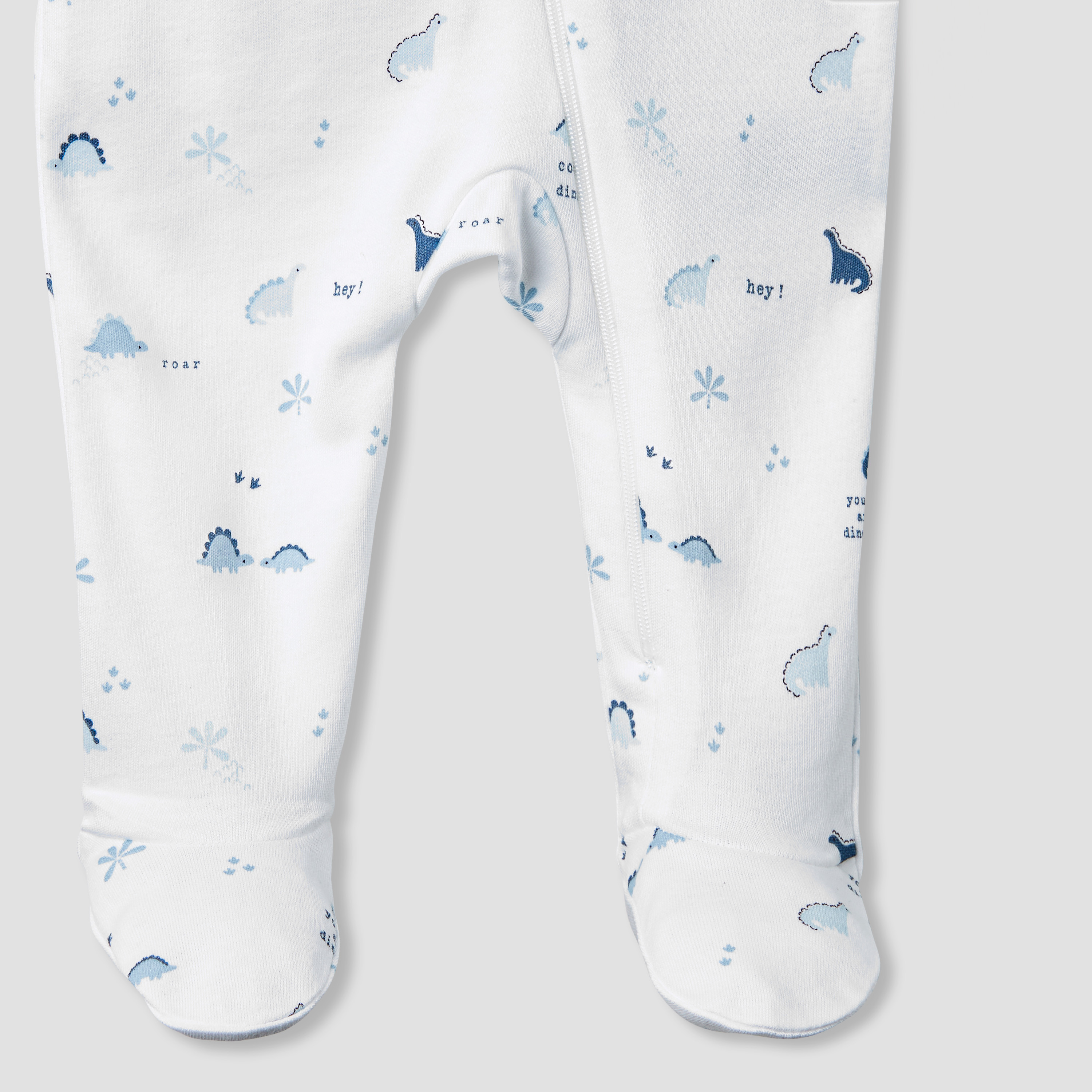 بدلة نوم بأكمام طويلة وطبعات ديناصور من جونيورز - طقم من 3 قطع-baby-boys-clothing-nightwear-sleepsuits-image-6