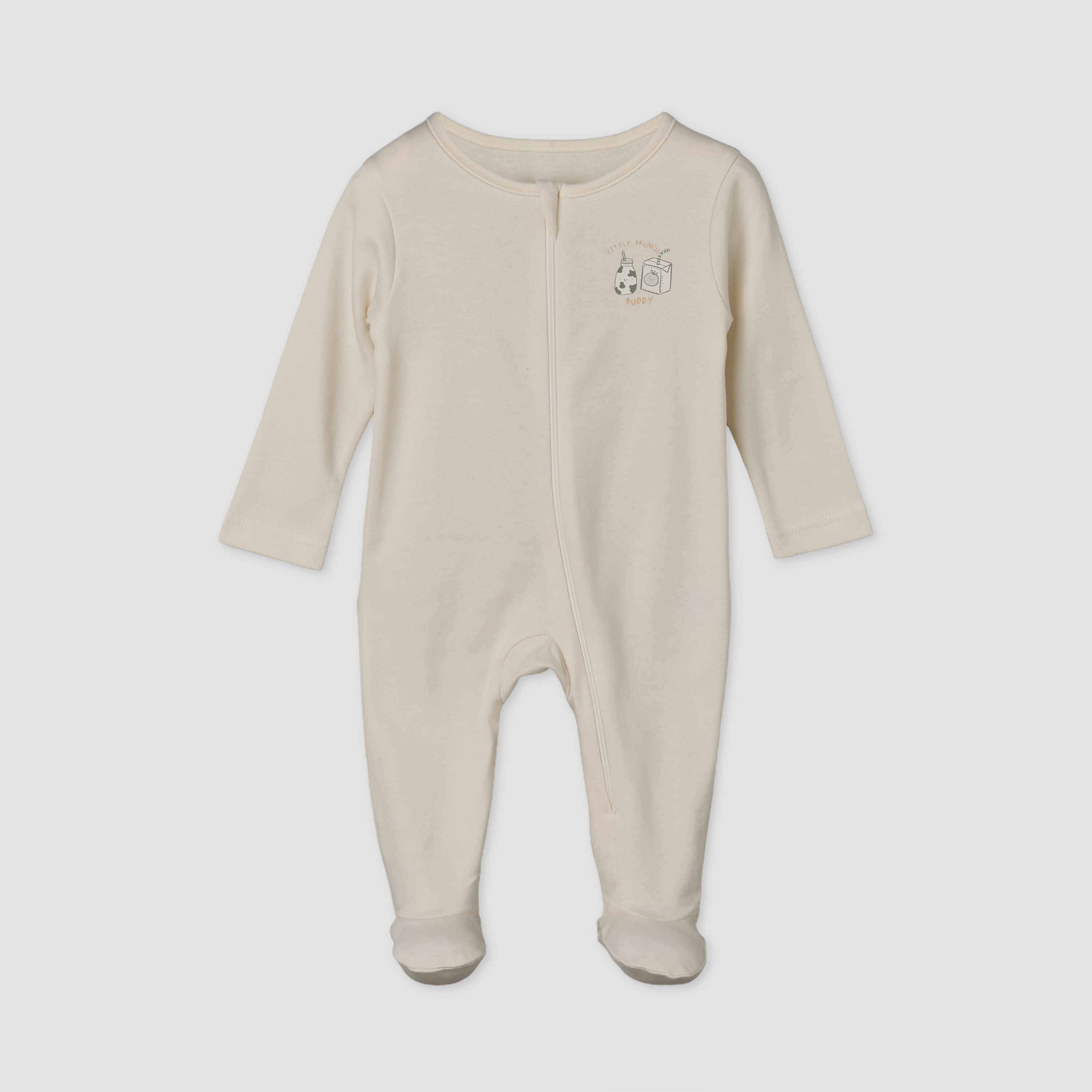 Set of 5 Juniors Cotton Crew Neck Long Sleeves Sleepsuit with Print-baby-boys-clothing-nightwear-sleepsuits-image-4