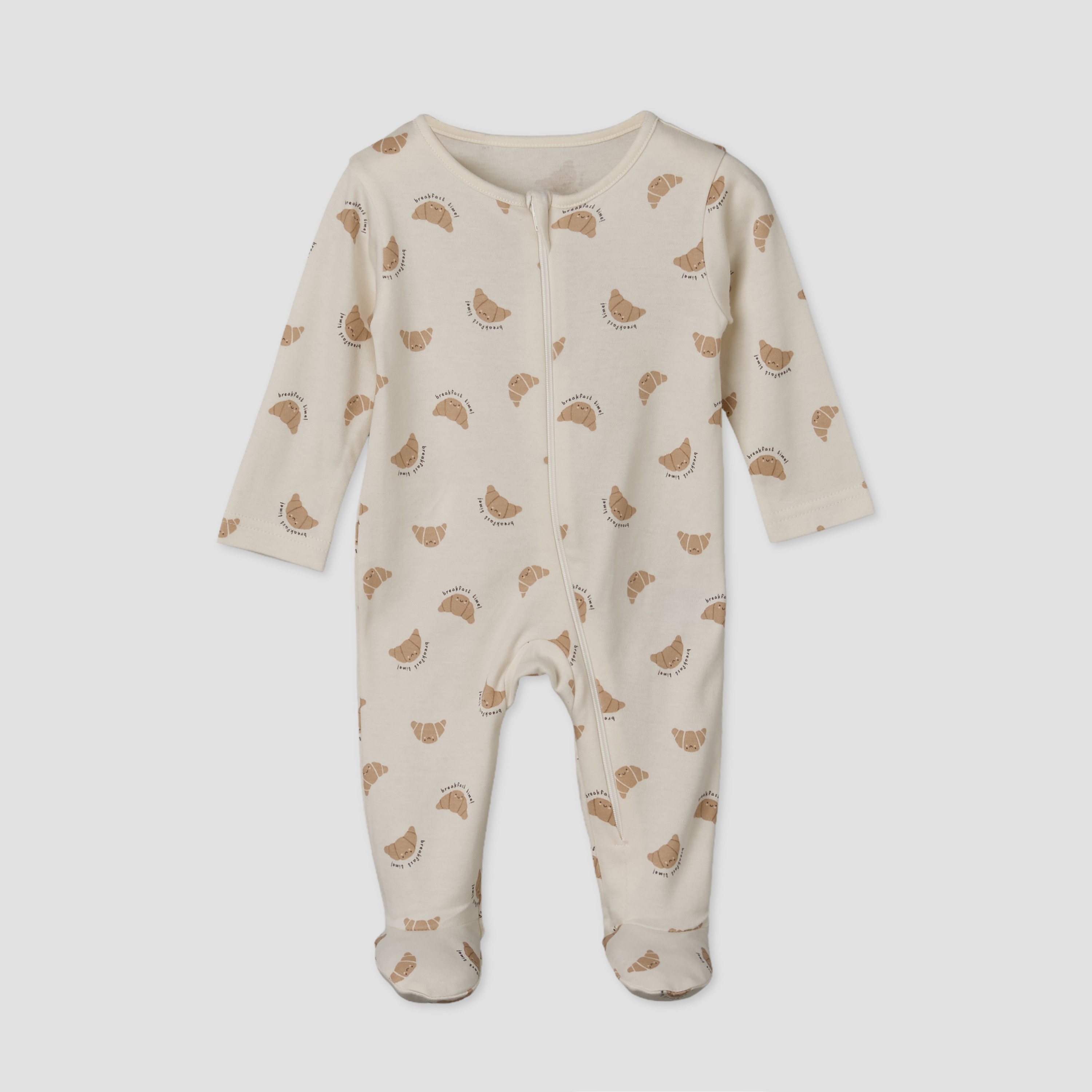 Set of 5 Juniors Cotton Crew Neck Long Sleeves Sleepsuit with Print-baby-boys-clothing-nightwear-sleepsuits-image-6