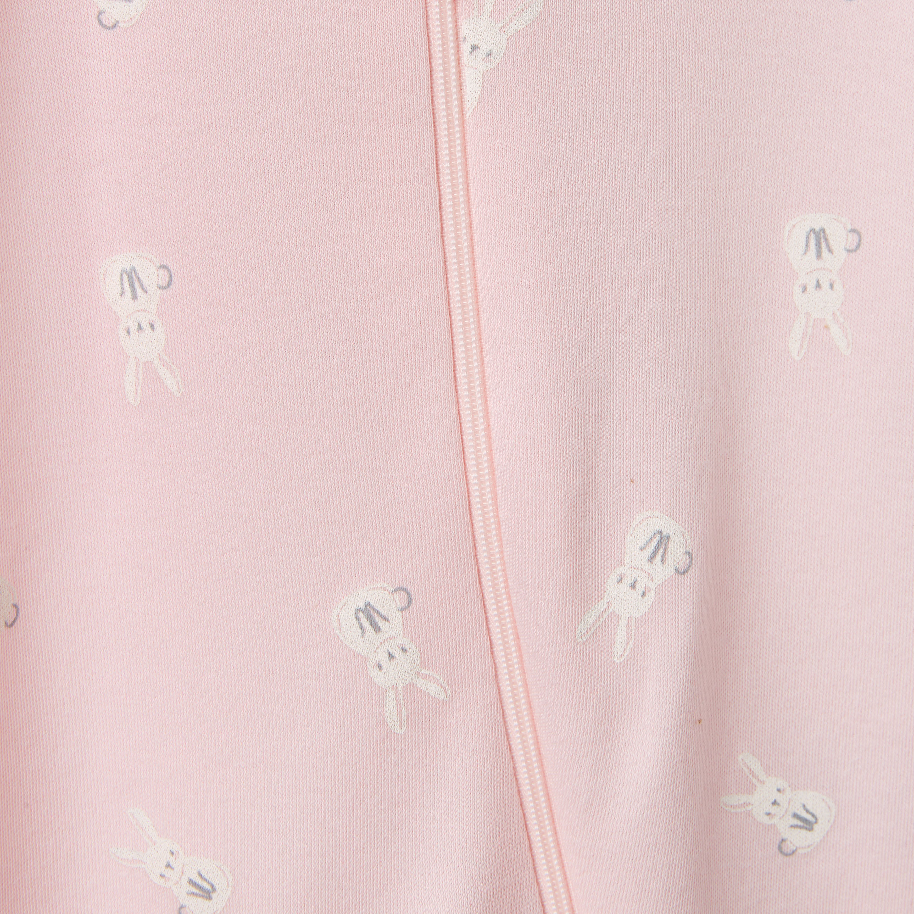 Juniors Printed Sleepsuit with Long Sleeves - Set of 5-baby-girls-clothing-nightwear-sleepsuits-image-8