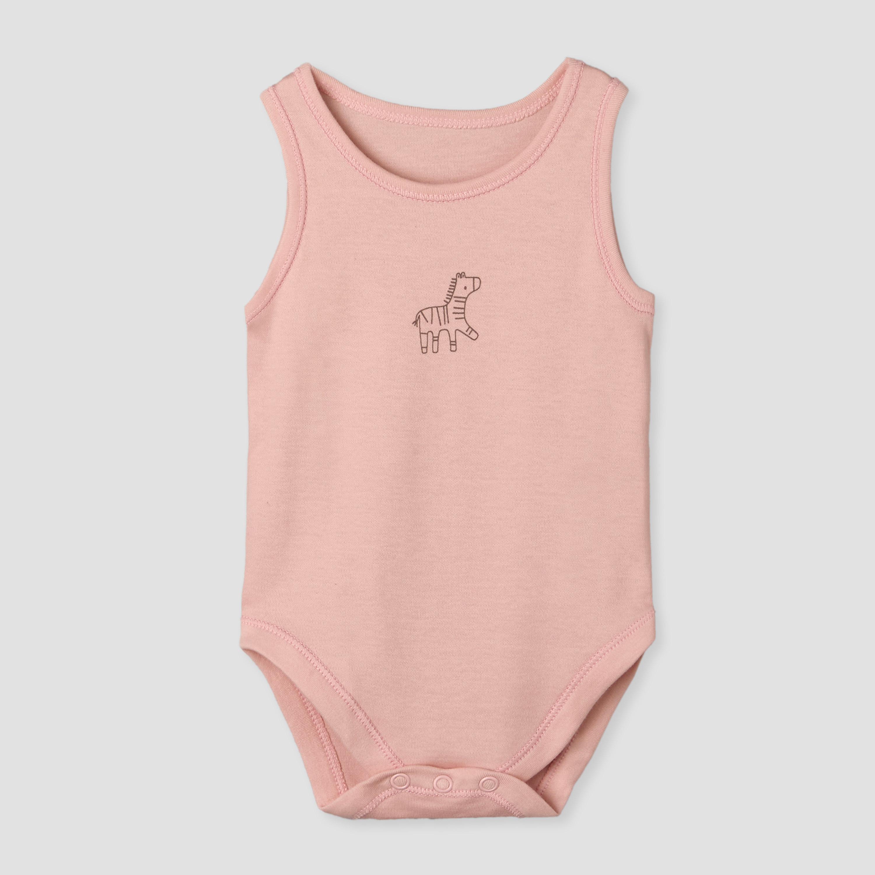 بودي سوت للأطفال بياقة مستديرة وبدون أكمام بطبعات حيوانات طقم 7 قطع من جونيورز-promo_babyshop_Buy2for1025_KWT130126-image-8