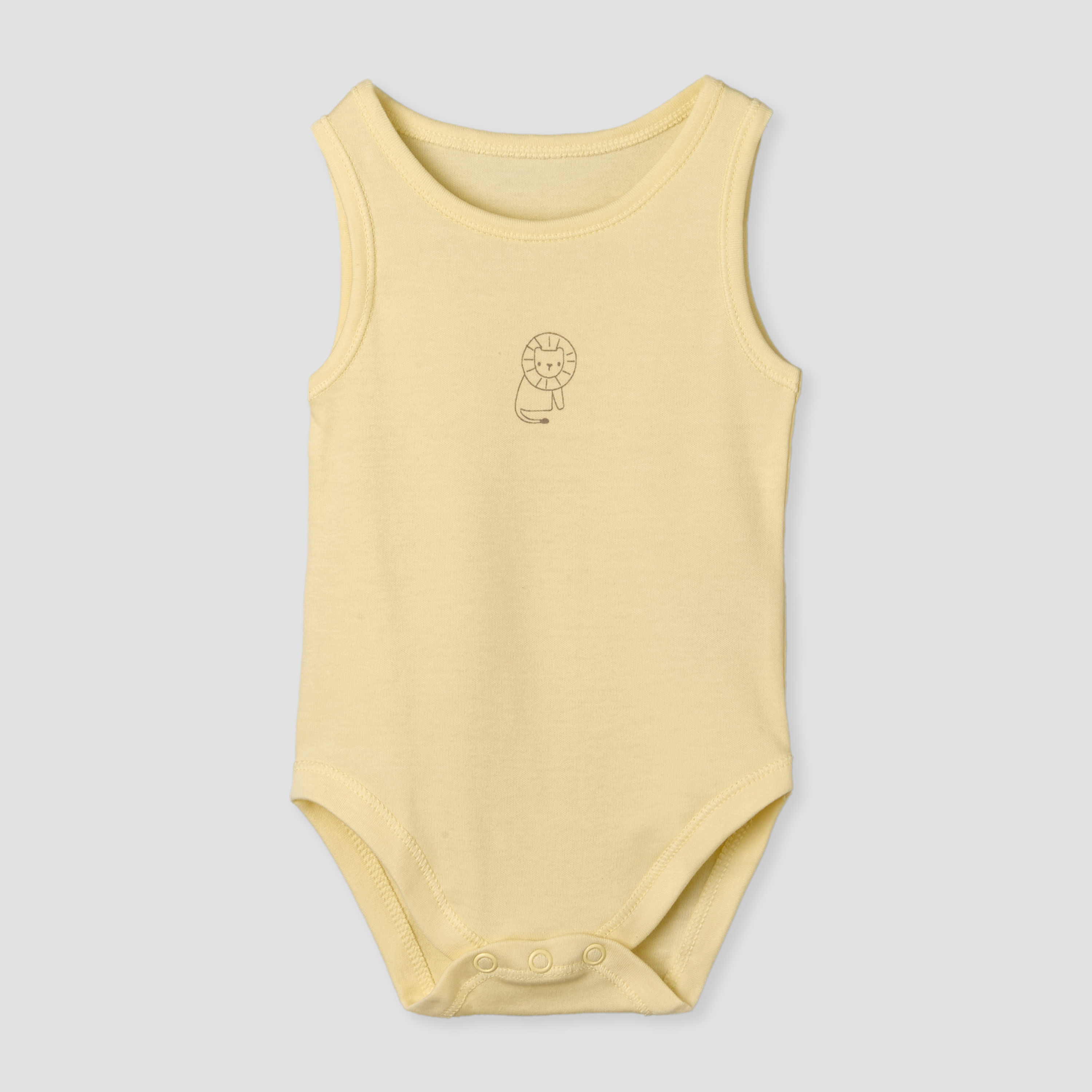 بودي سوت للأطفال بياقة مستديرة وبدون أكمام بطبعات حيوانات طقم 7 قطع من جونيورز-promo_babyshop_Buy2for1025_KWT130126-image-7