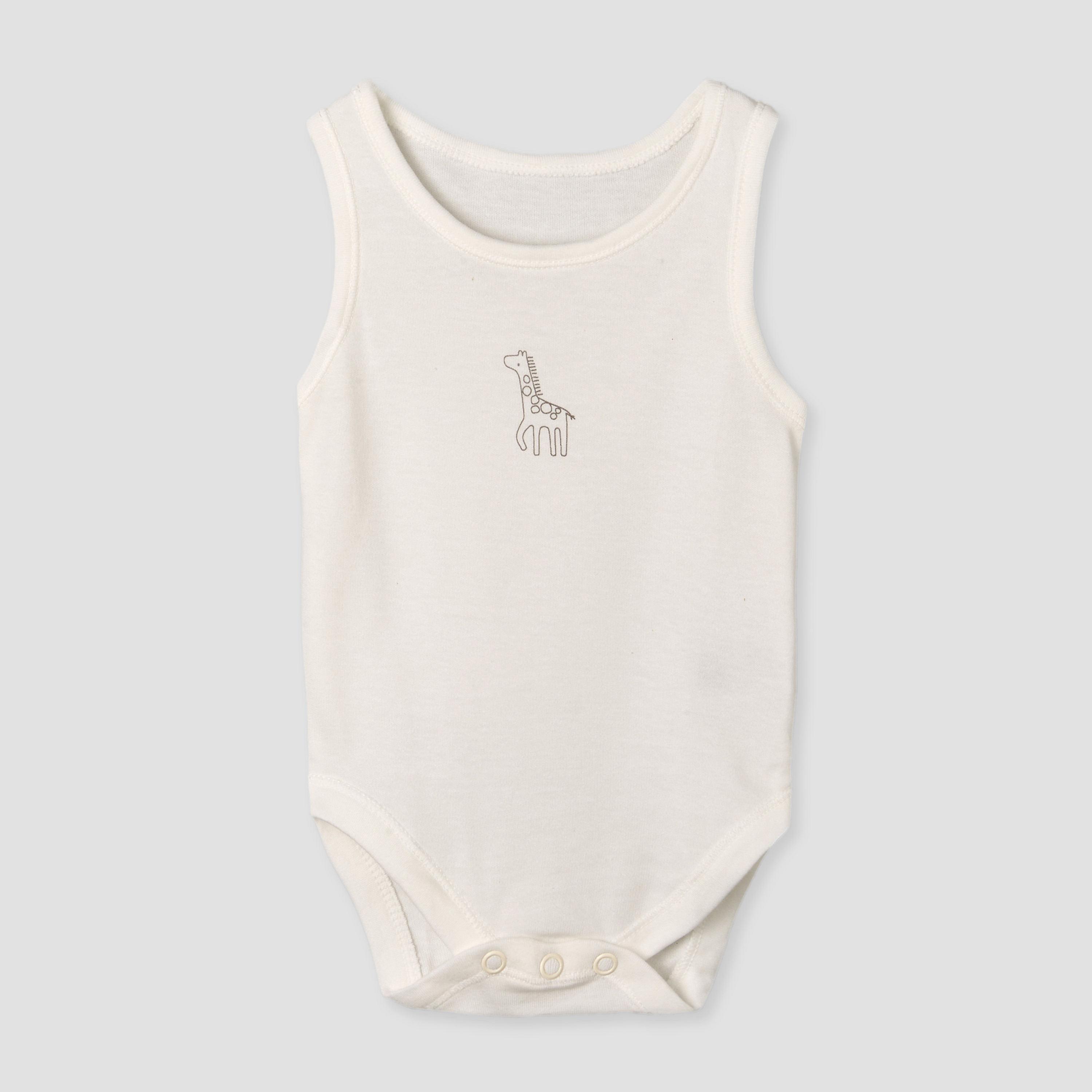 بودي سوت للأطفال بياقة مستديرة وبدون أكمام بطبعات حيوانات طقم 7 قطع من جونيورز-promo_babyshop_Buy2for1025_KWT130126-image-6