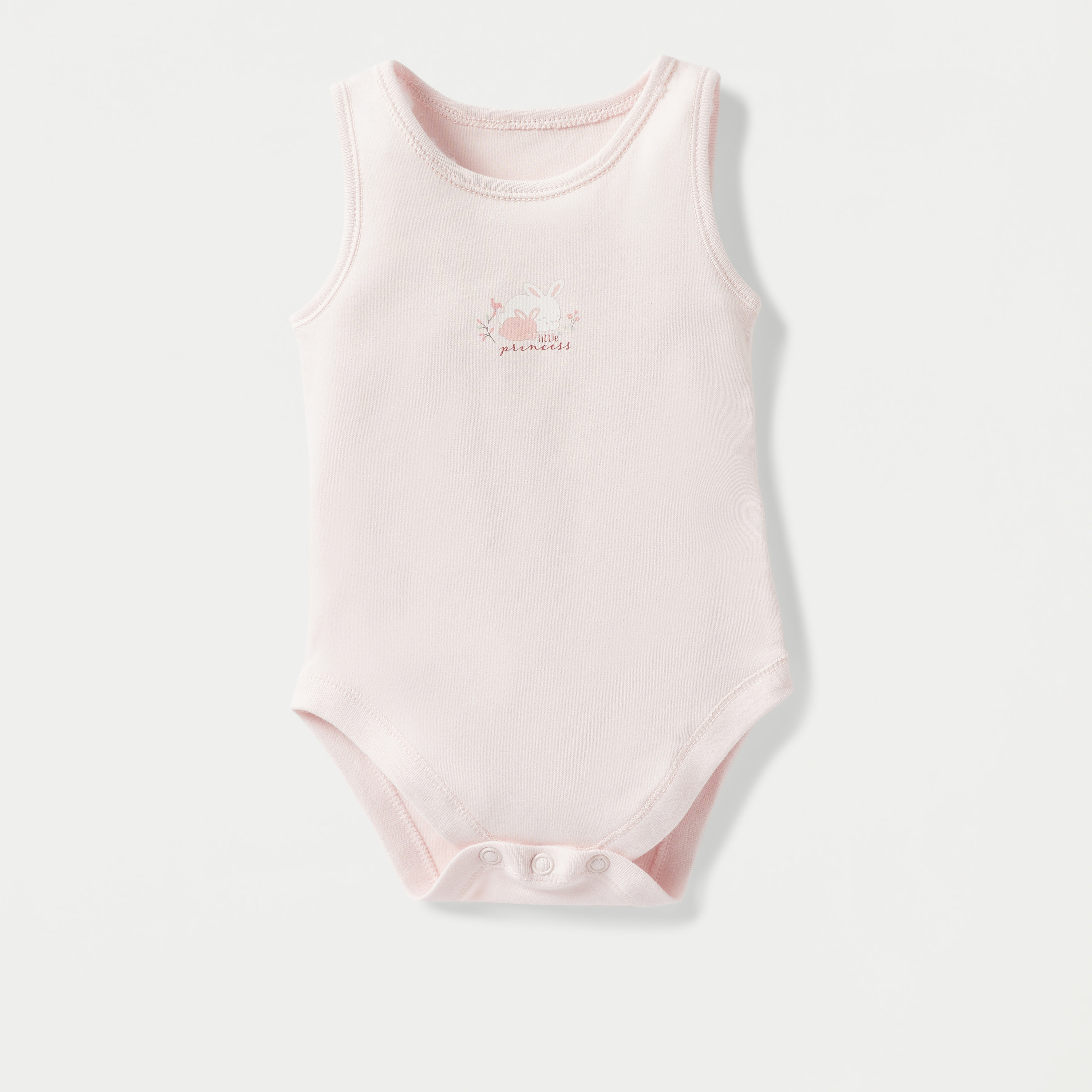 بودي سوت دون أكمام بطبعات من جونيورز - طقم من 7 قطع-baby-girls-clothing-bodysuits-image-2
