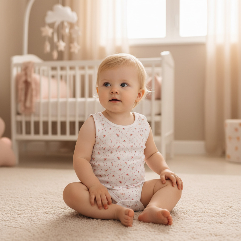 بودي سوت دون أكمام بطبعات من جونيورز - طقم من 7 قطع-baby-girls-clothing-bodysuits-image-7