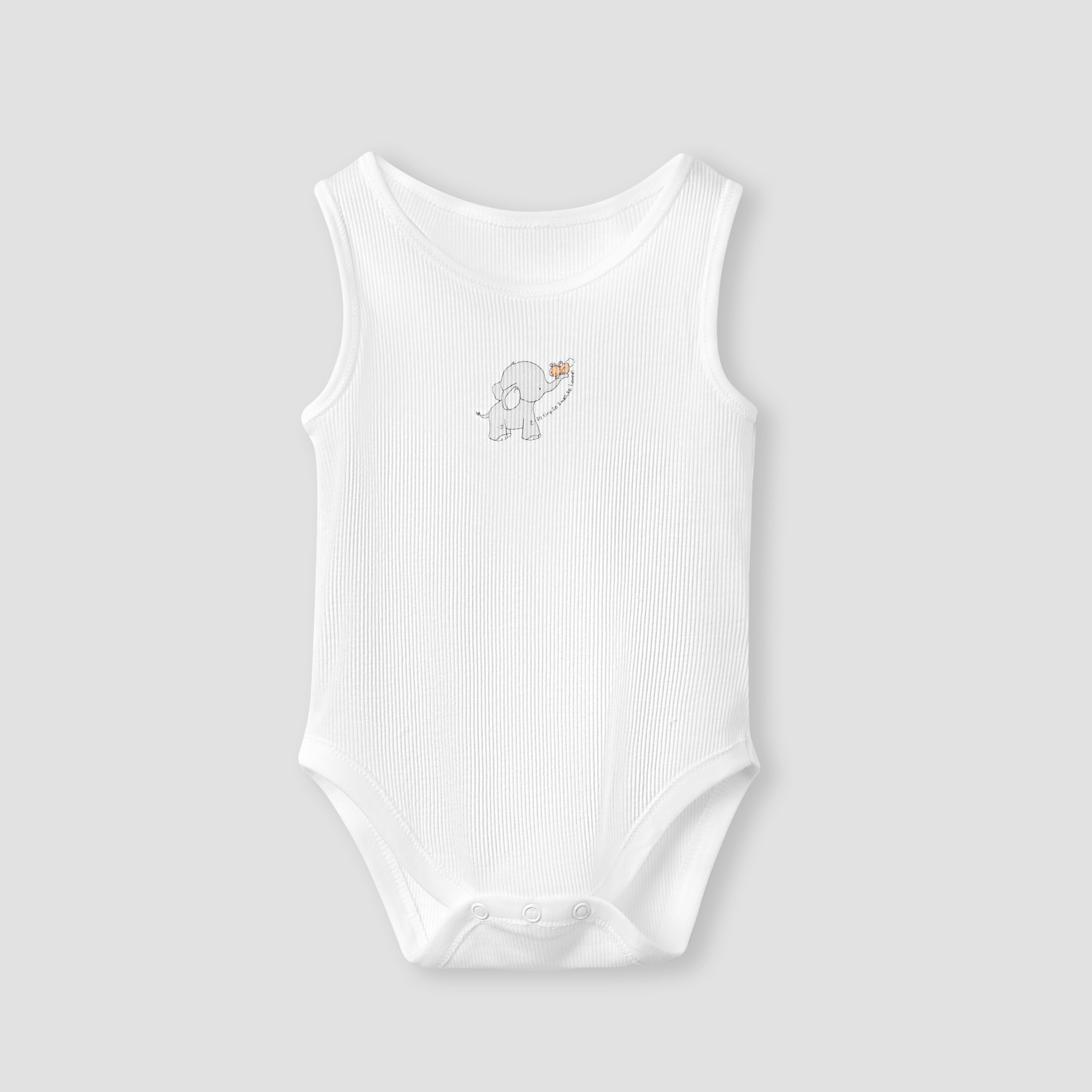 Juniors Elephant Print Sleeveless Bodysuit - Set of 7-baby-boys-clothing-multipacks-image-7
