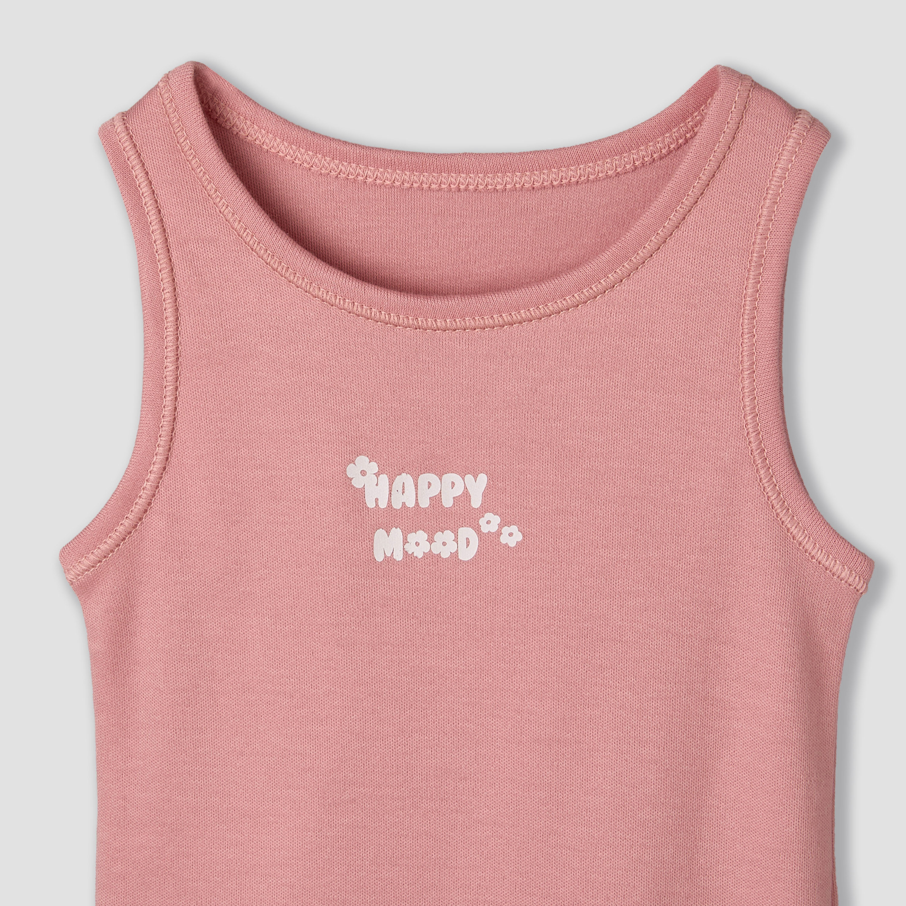 Pack of 7 Juniors Round Neck Sleeveless Bodysuit with Floral Print-promo_babyshop_Buy2for115_UAE130126-image-10