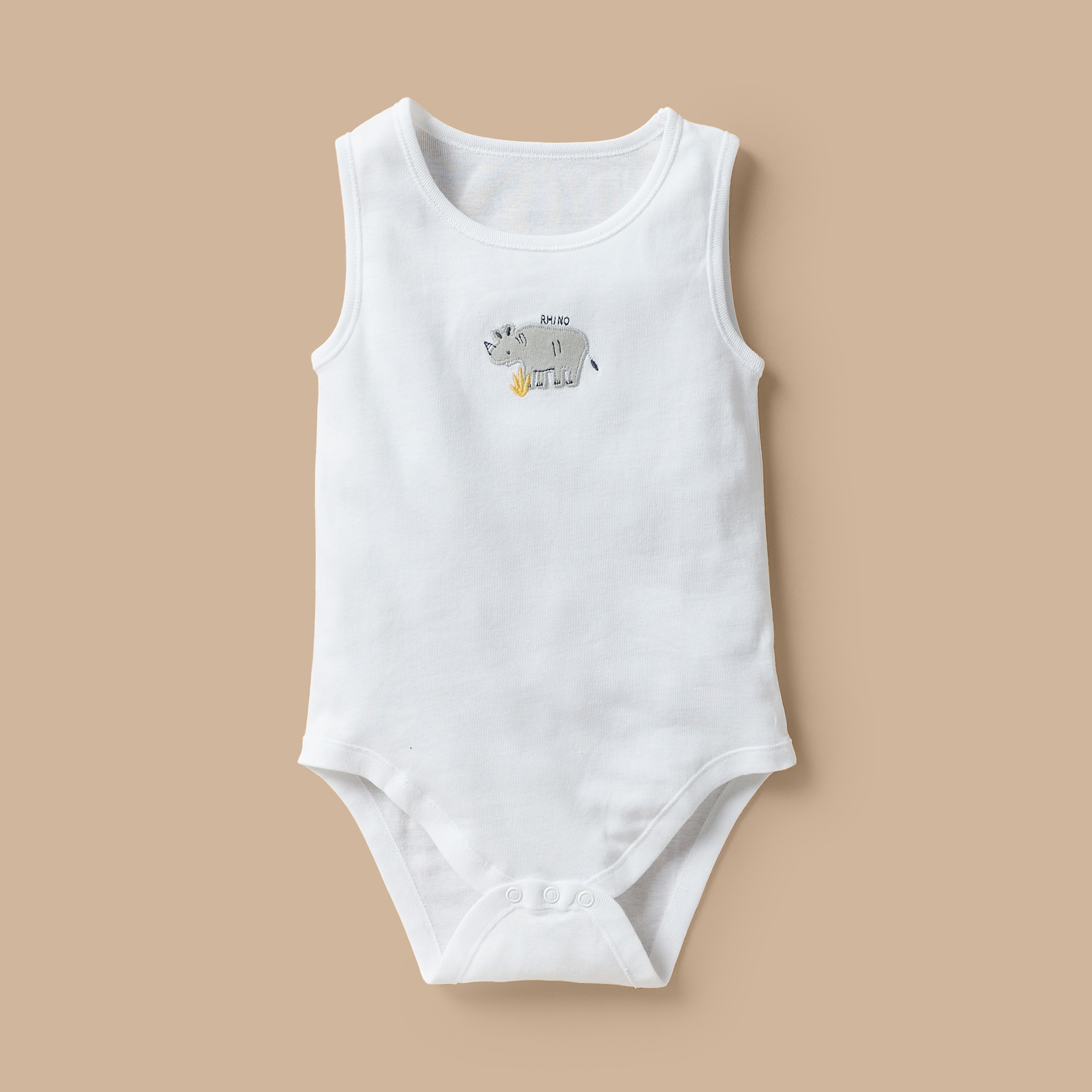 Juniors Animal Embroidered Sleeveless Bodysuit - Set of 5-baby-boys-clothing-multipacks-image-2
