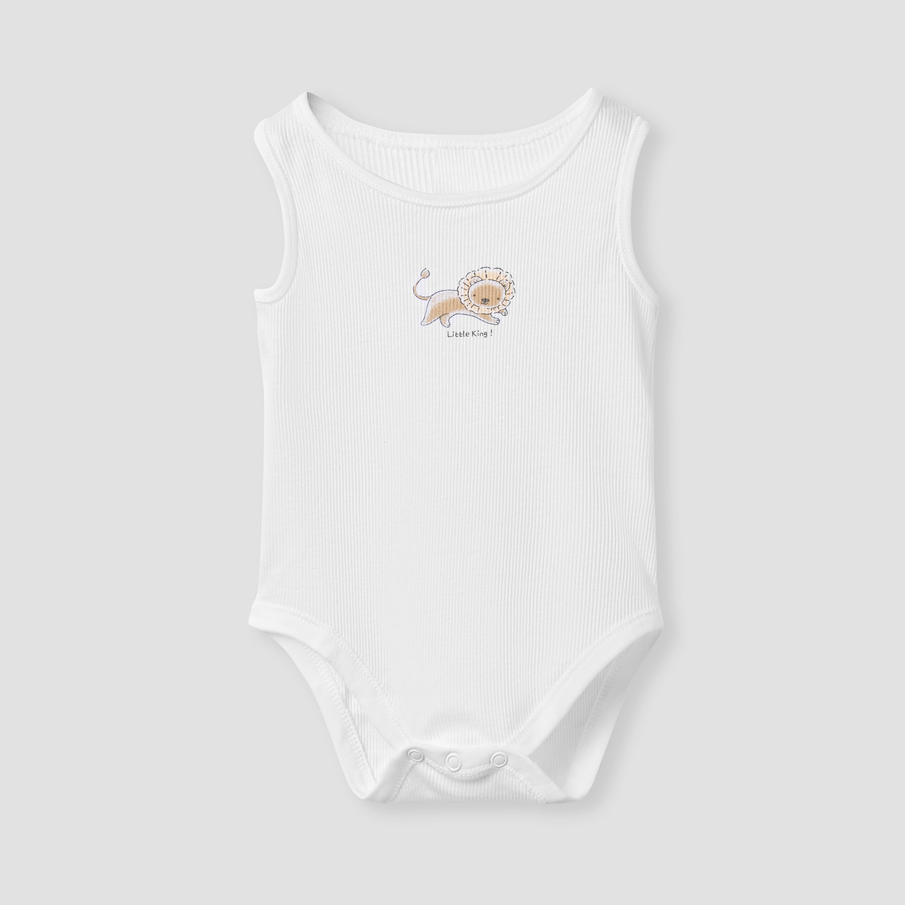 Juniors Animal Print Sleeveless Bodysuit - Set of 7-baby-boys-clothing-bodysuits-image-2