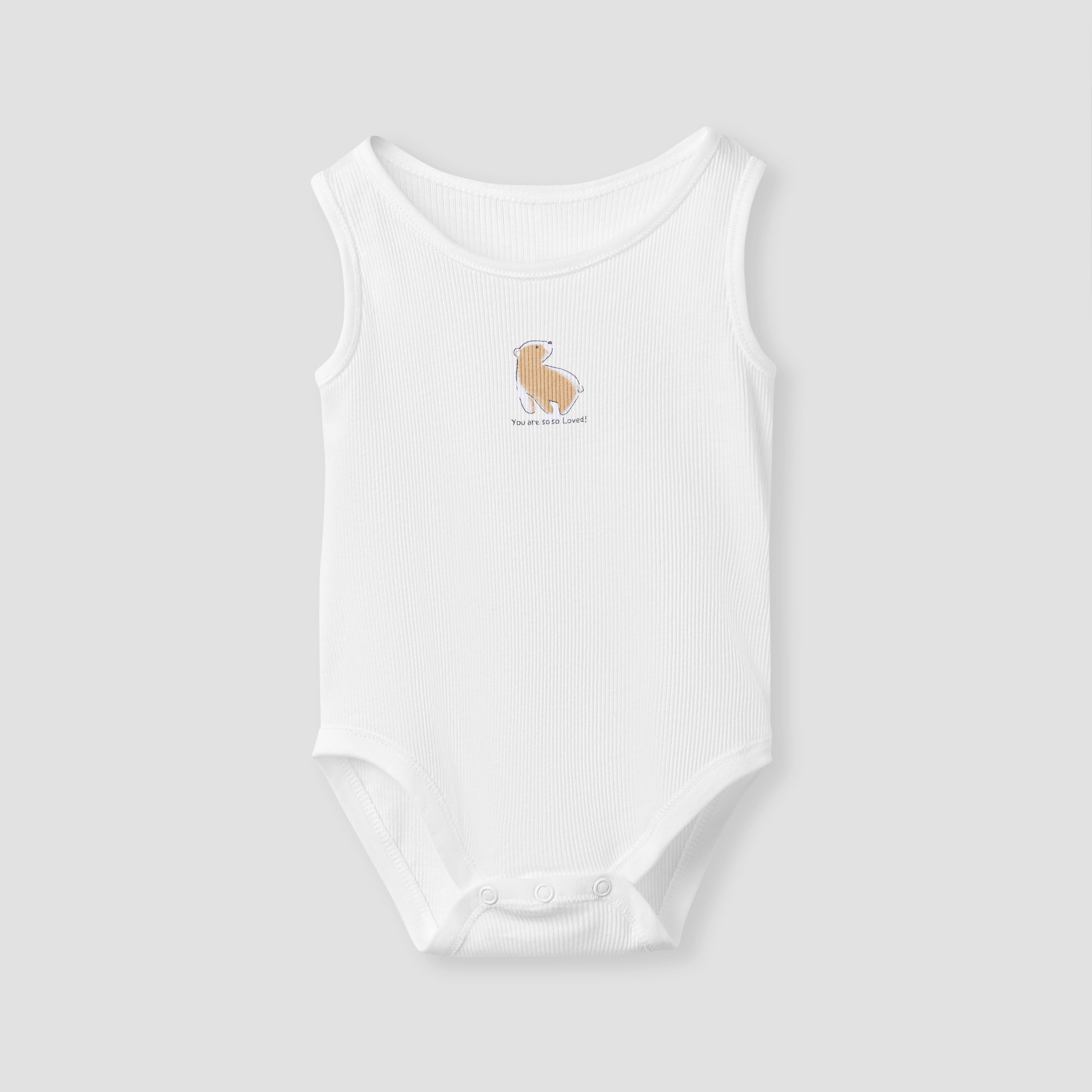 Juniors Animal Print Sleeveless Bodysuit - Set of 7-baby-boys-clothing-bodysuits-image-3