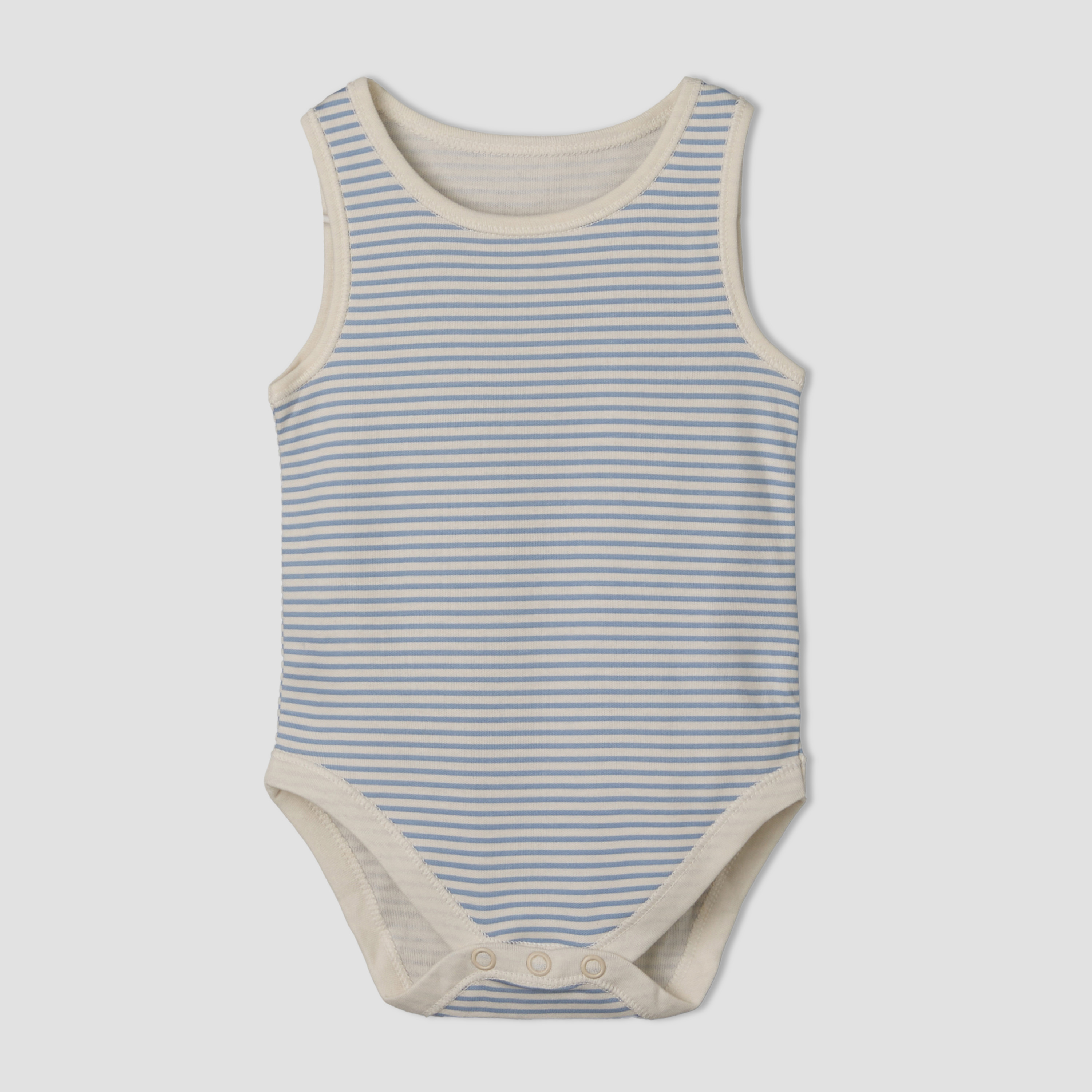 Set of 7 Juniors Round Neck Sleeveless Bodysuit with Print-baby-boys-clothing-bodysuits-image-5