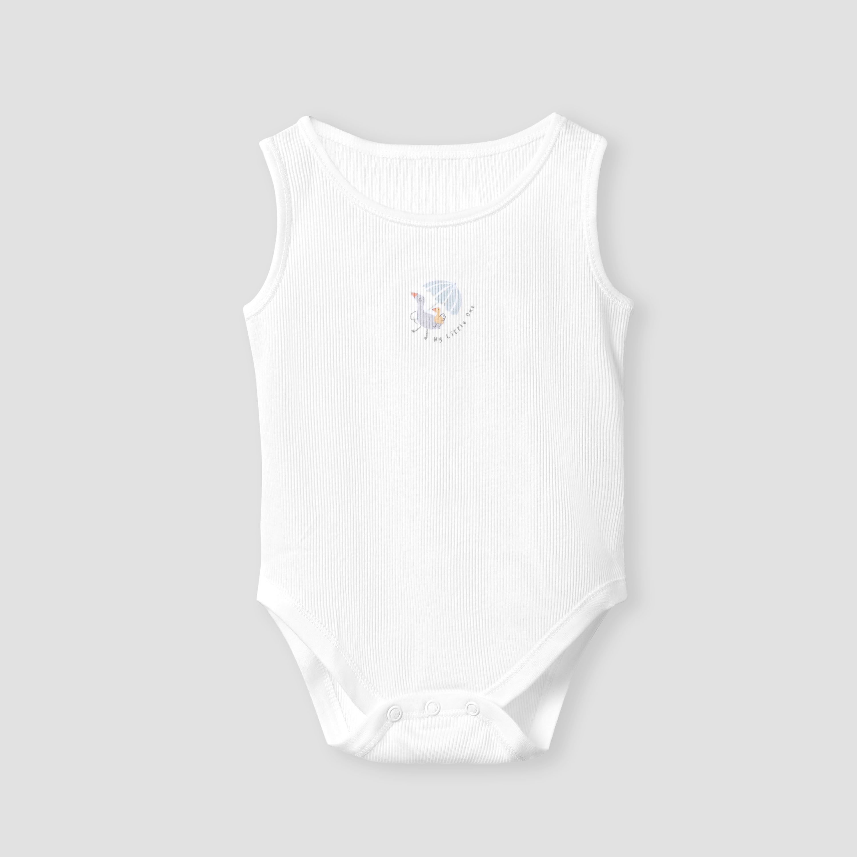 بودي سوت مضلع دون أكمام بأزرار إغلاق من جونيورز - طقم من 5 قطع-baby-boys-clothing-multipacks-image-2