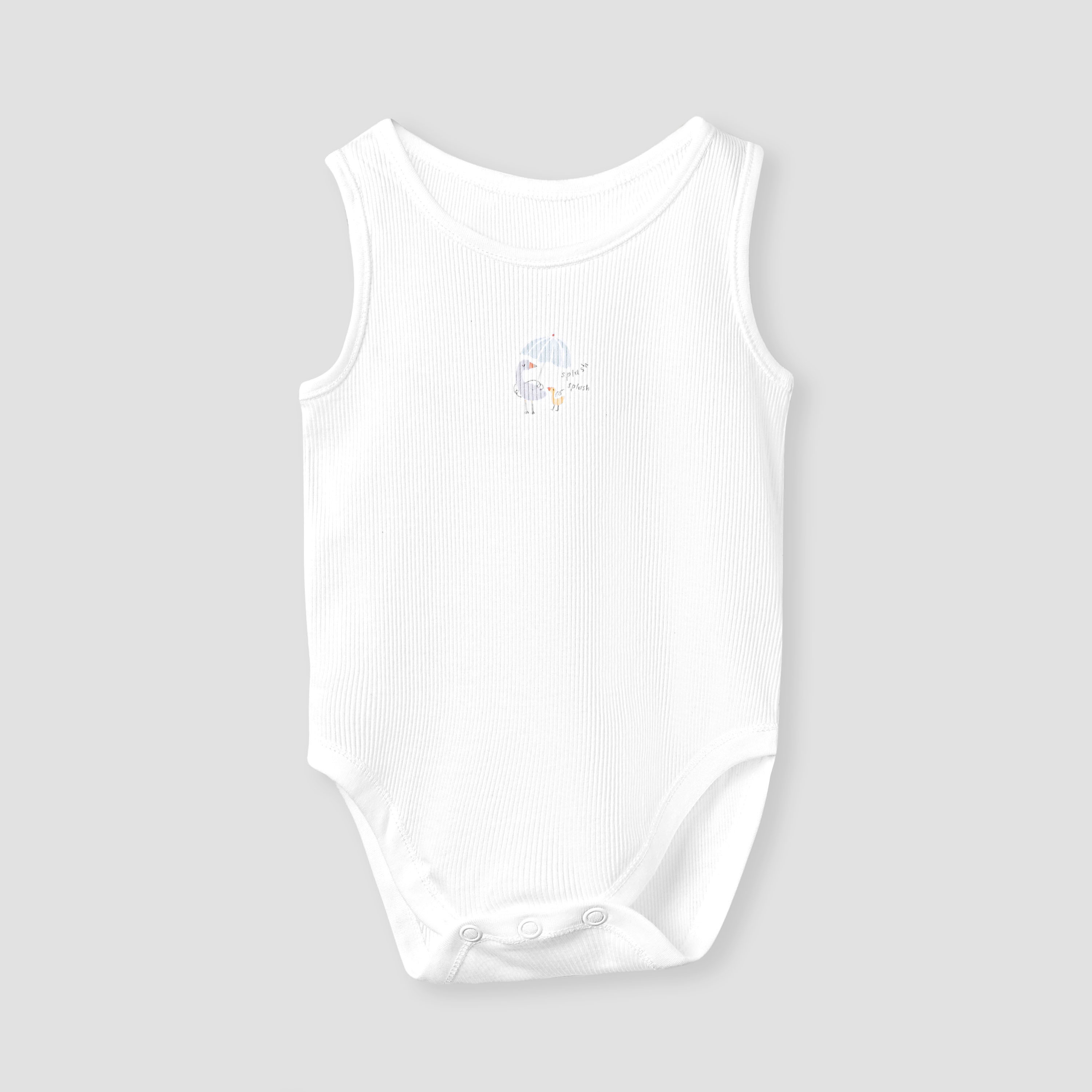 بودي سوت مضلع دون أكمام بأزرار إغلاق من جونيورز - طقم من 5 قطع-baby-boys-clothing-multipacks-image-5