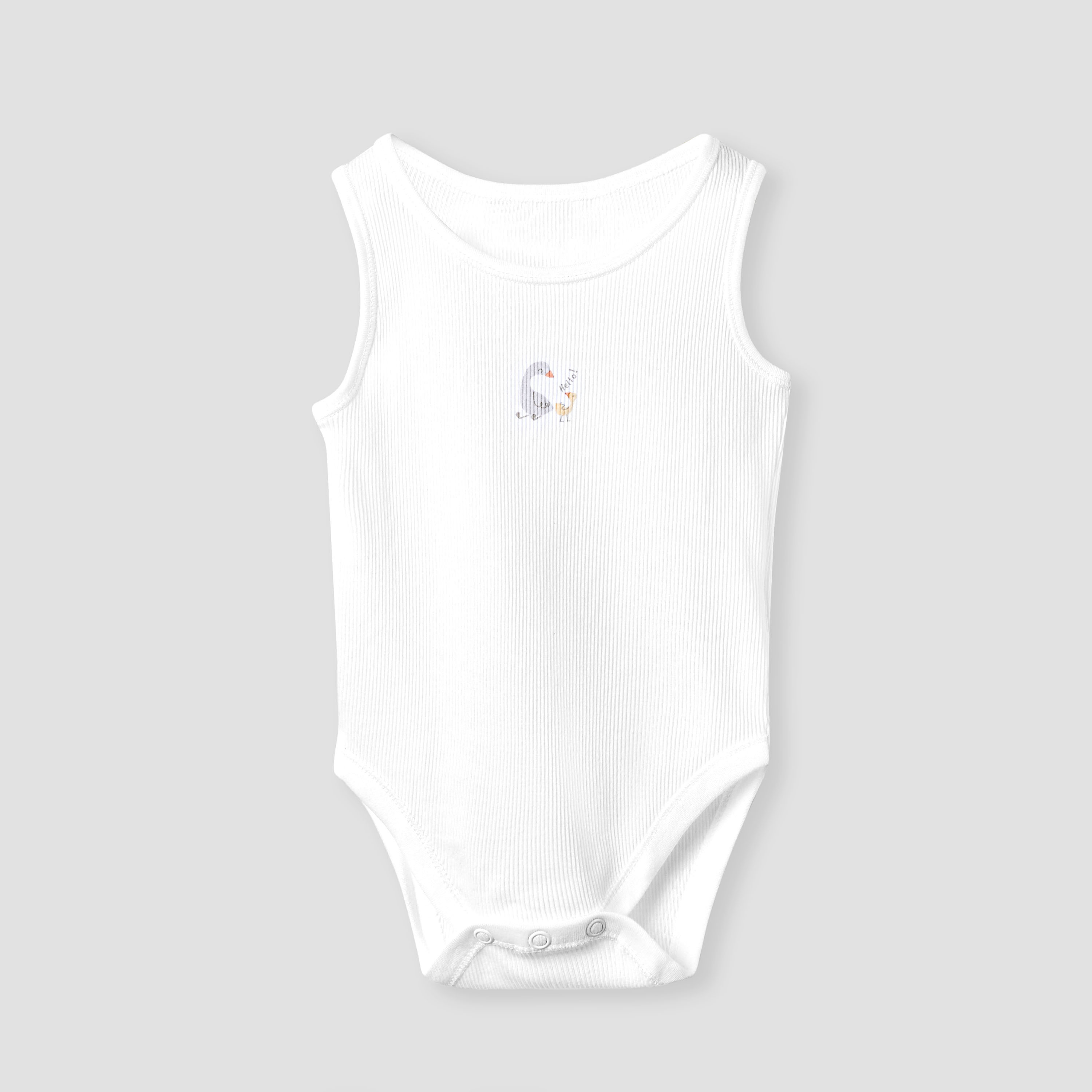 بودي سوت مضلع دون أكمام بأزرار إغلاق من جونيورز - طقم من 5 قطع-baby-boys-clothing-multipacks-image-6