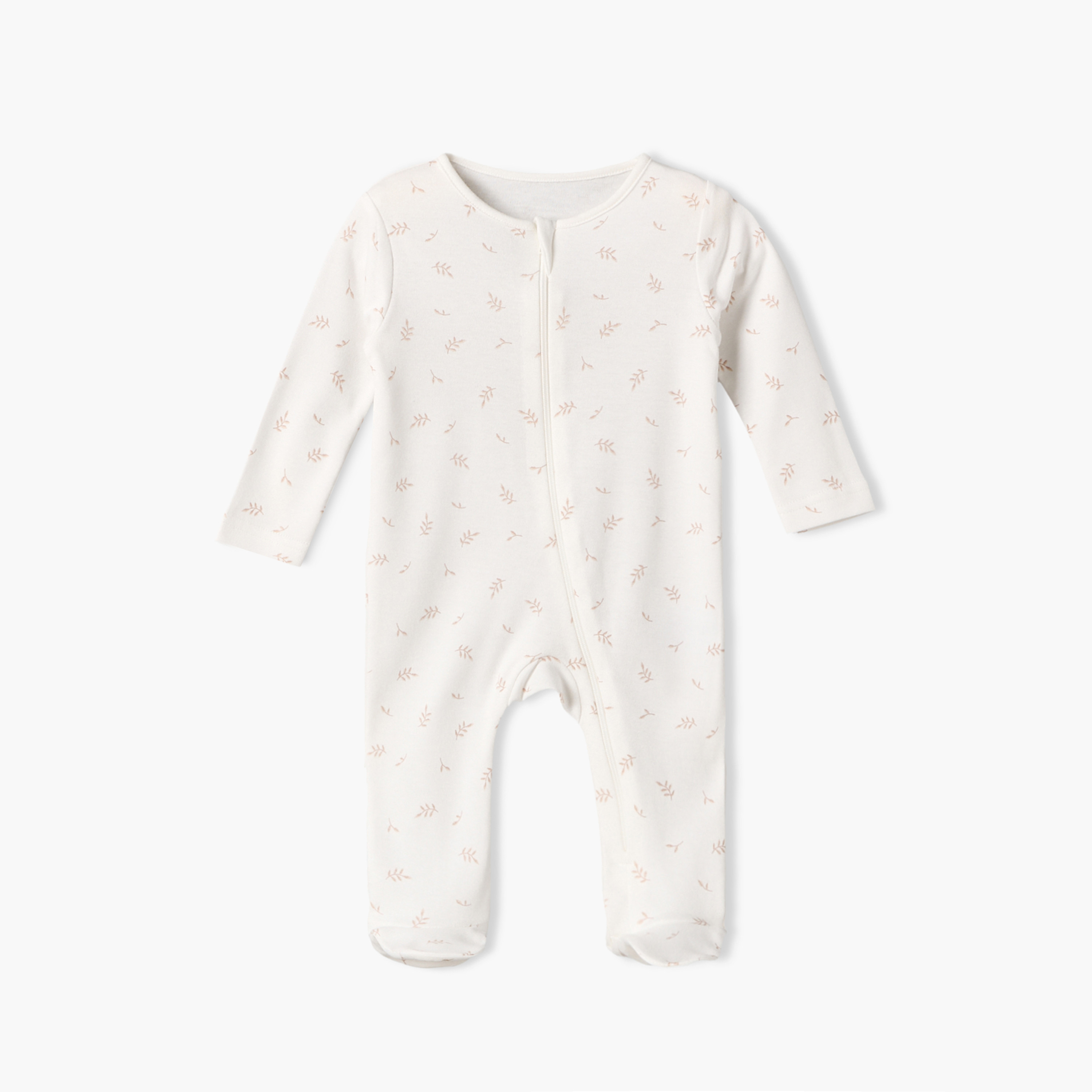 Pack of 5 Juniors Cotton Crew Neck Long Sleeves Sleepsuit with Zip Closure-baby-boys-clothing-nightwear-sleepsuits-image-6