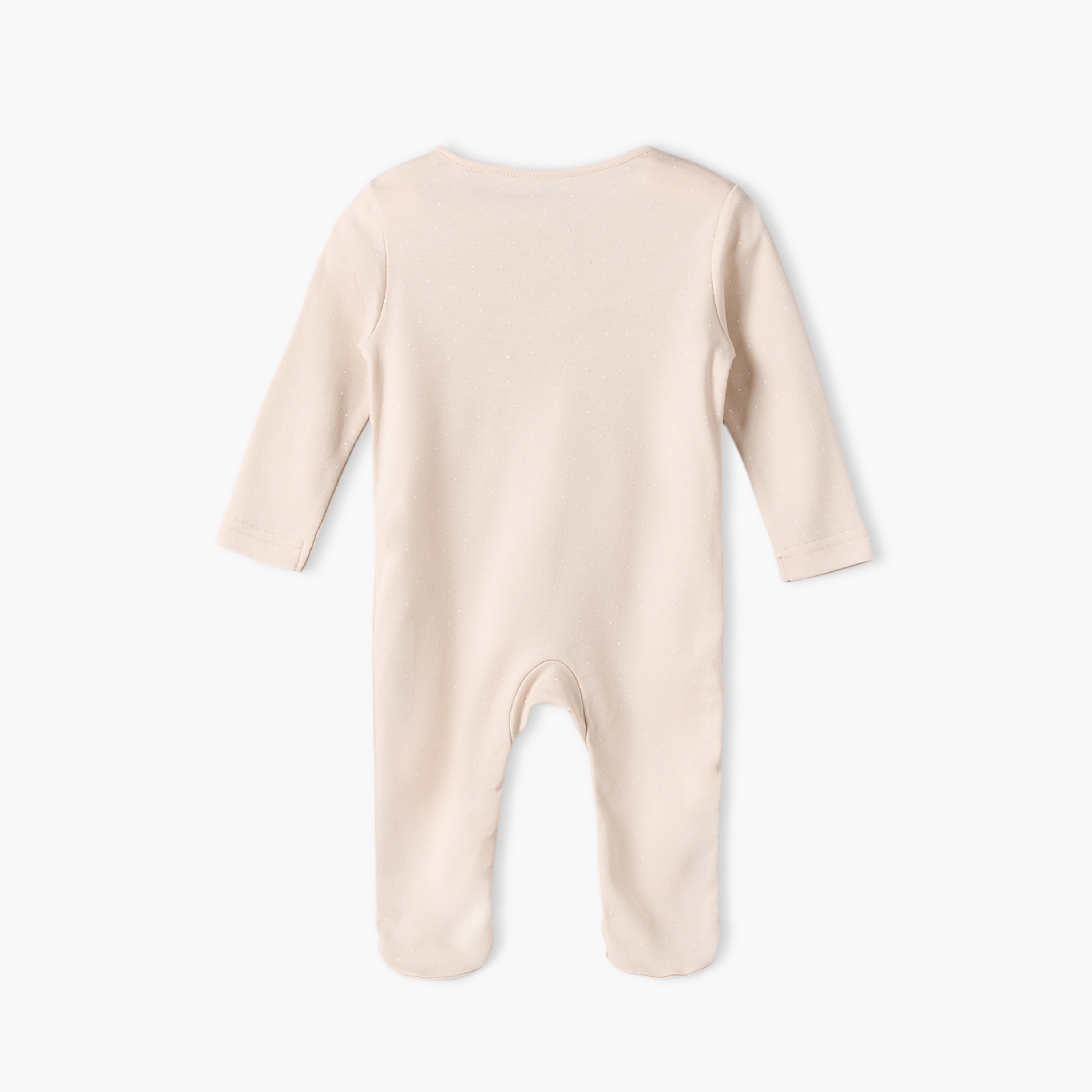 Pack of 5 Juniors Cotton Crew Neck Long Sleeves Sleepsuit with Zip Closure-baby-boys-clothing-nightwear-sleepsuits-image-7