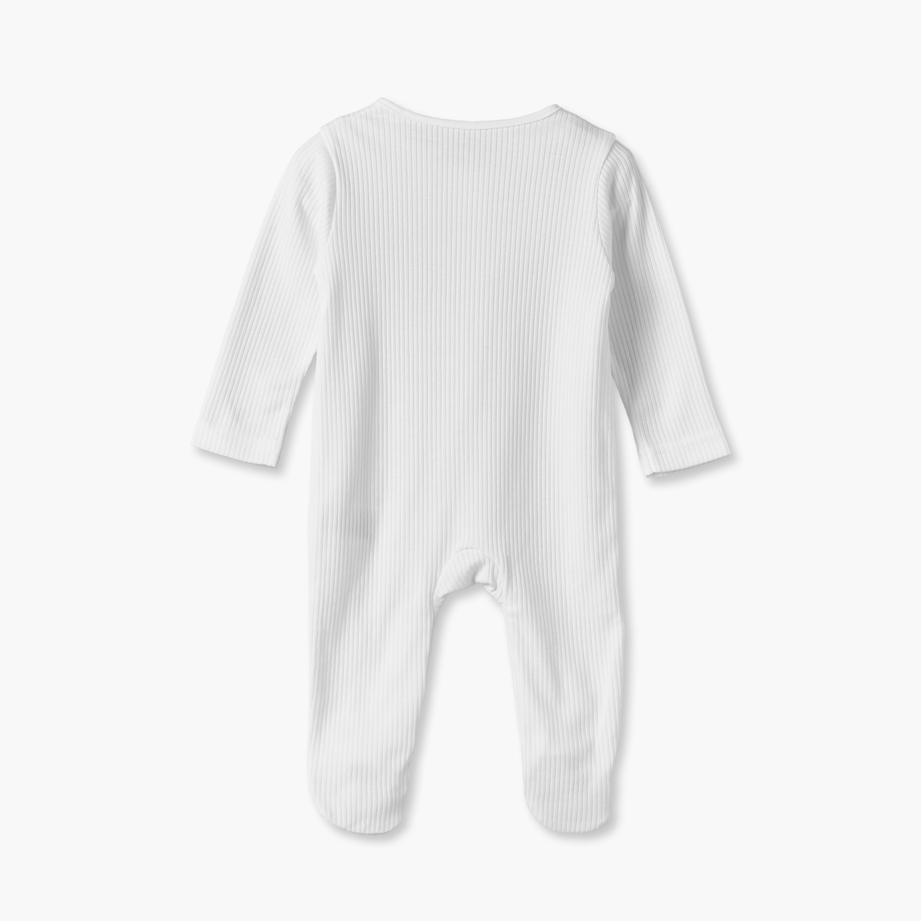 Pack of 5 Juniors Cotton Crew Neck Long Sleeves Sleepsuits with Heart Print-baby-girls-clothing-nightwear-sleepsuits-image-2