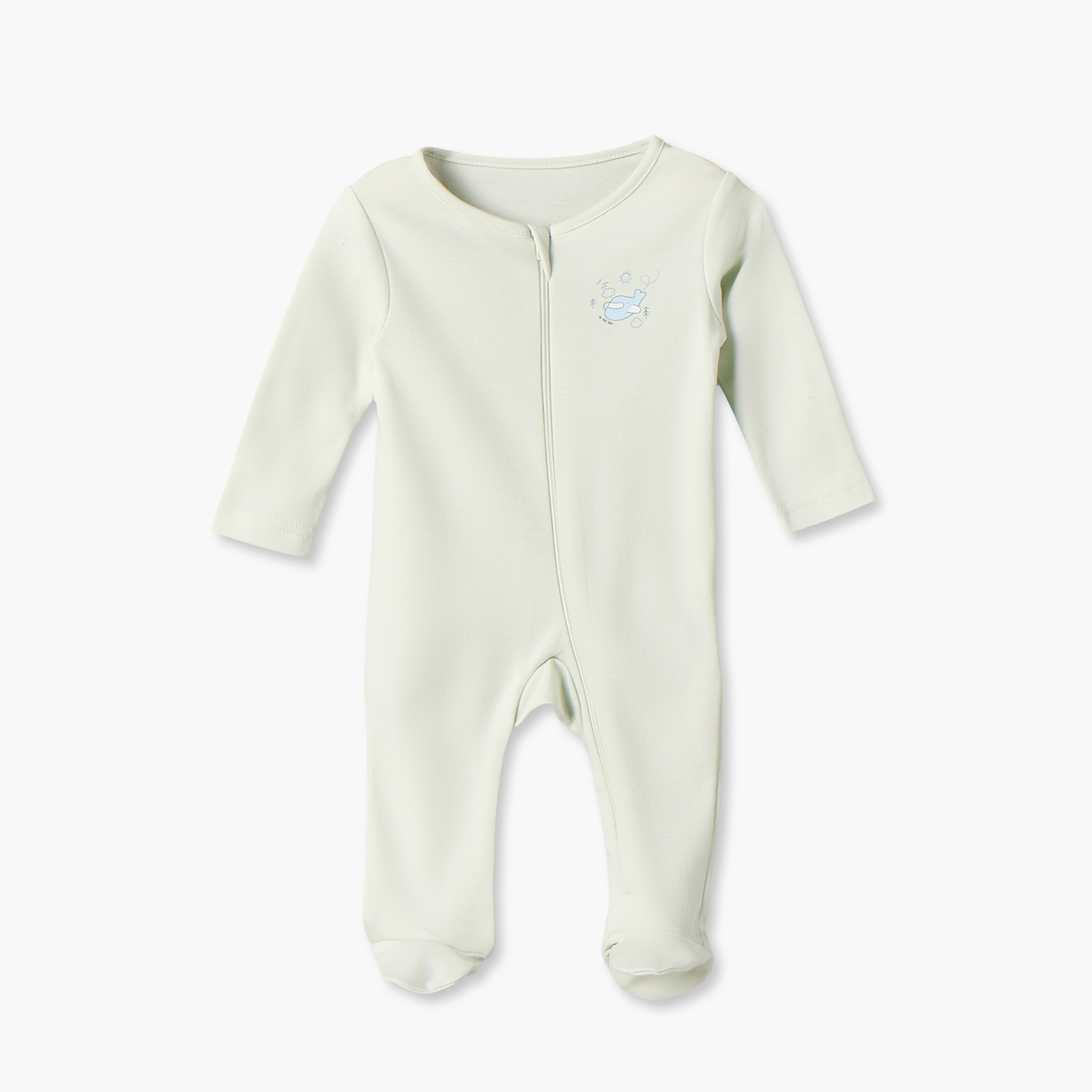 Pack of 5 Juniors Cotton Round Neck Long Sleeves Sleepsuit with Vehicle Print-baby-boys-clothing-nightwear-sleepsuits-image-5