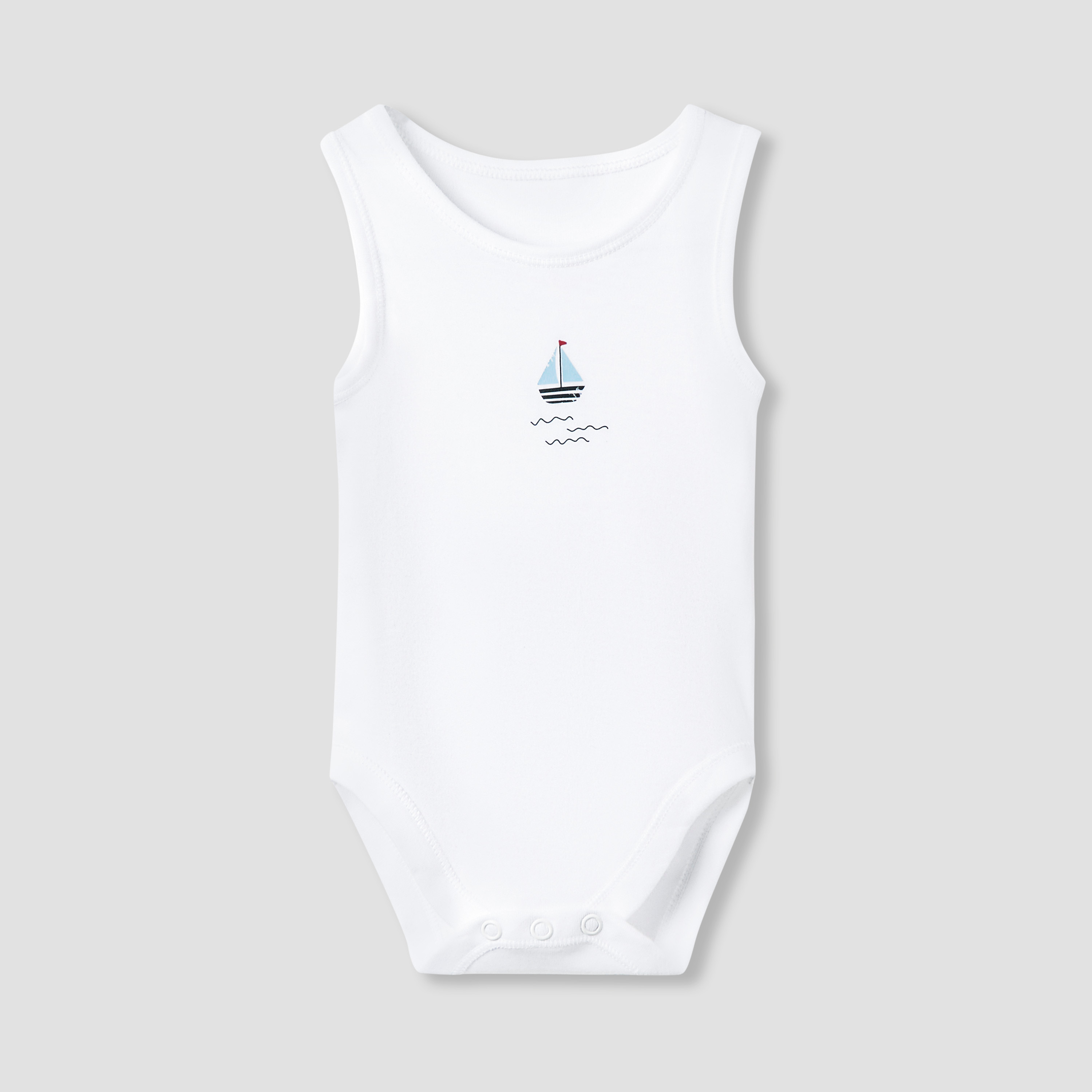 Juniors Assorted Sleeveless Bodysuit with Button Closure - Set of 7-promo_babyshop_Buy2for115_KSA130126-image-5