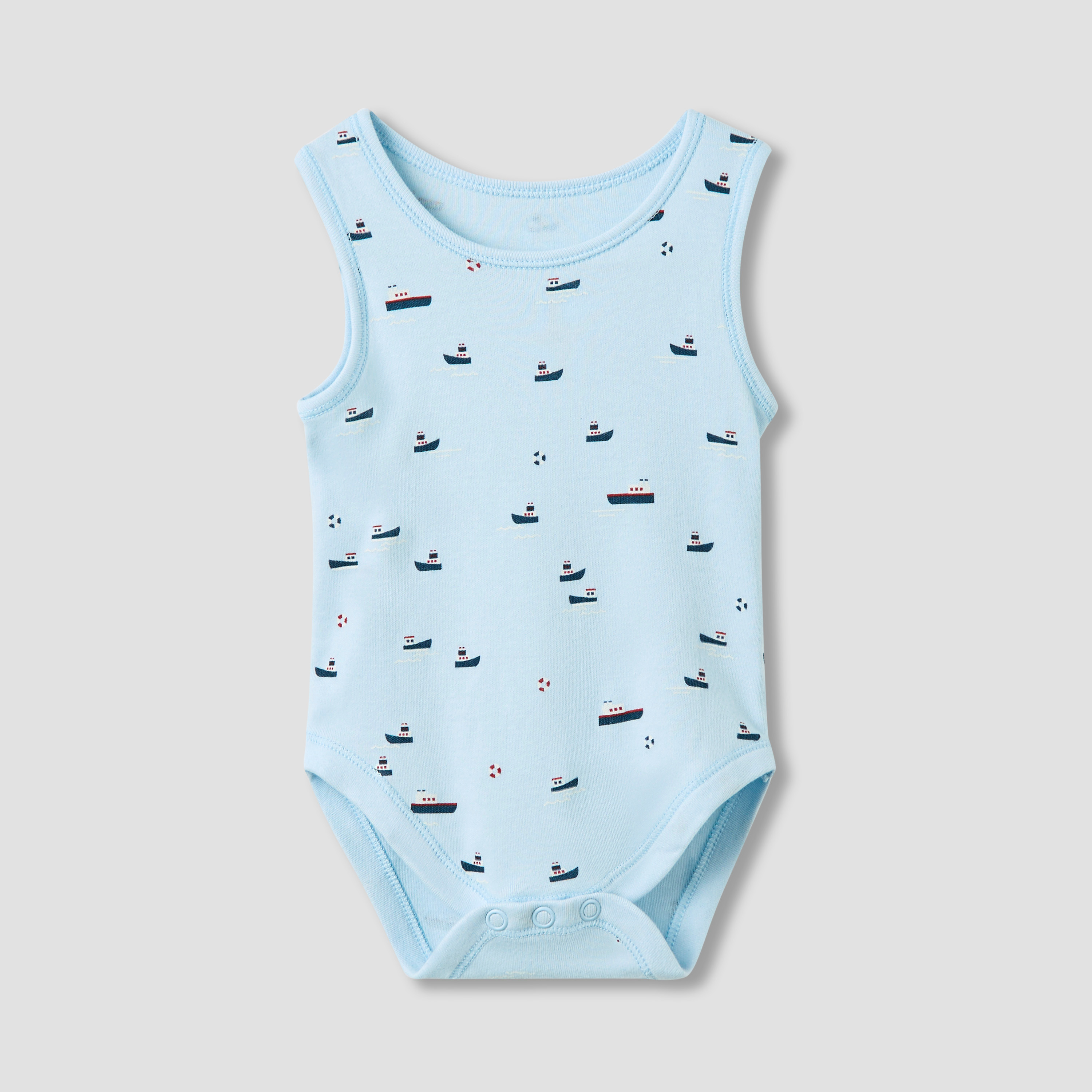 Juniors Assorted Sleeveless Bodysuit with Button Closure - Set of 7-promo_babyshop_Buy2for115_KSA130126-image-7