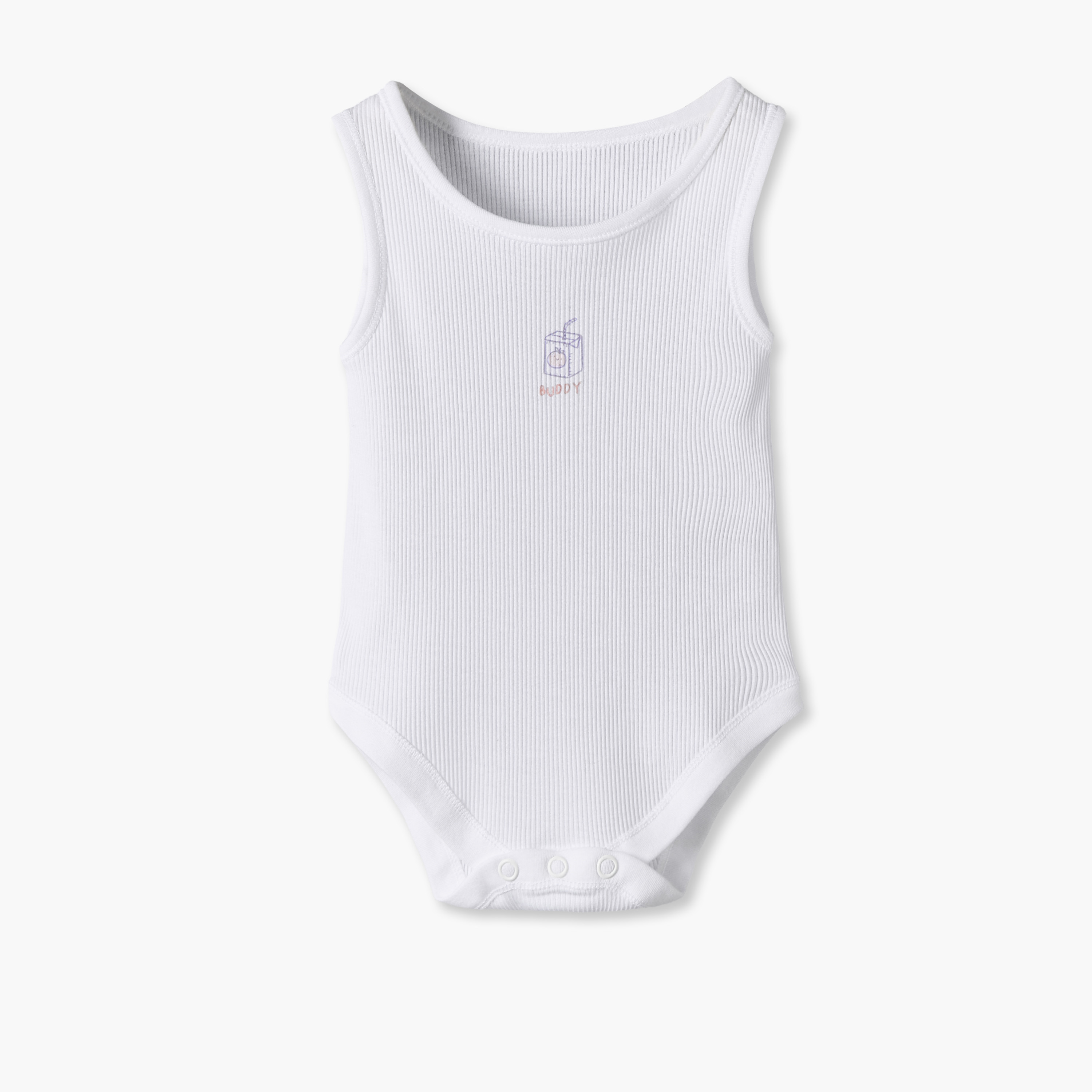 Pack of 5 Juniors Crew Neck Sleeveless Bodysuit with Graphic Print-baby-boys-clothing-bodysuits-image-7