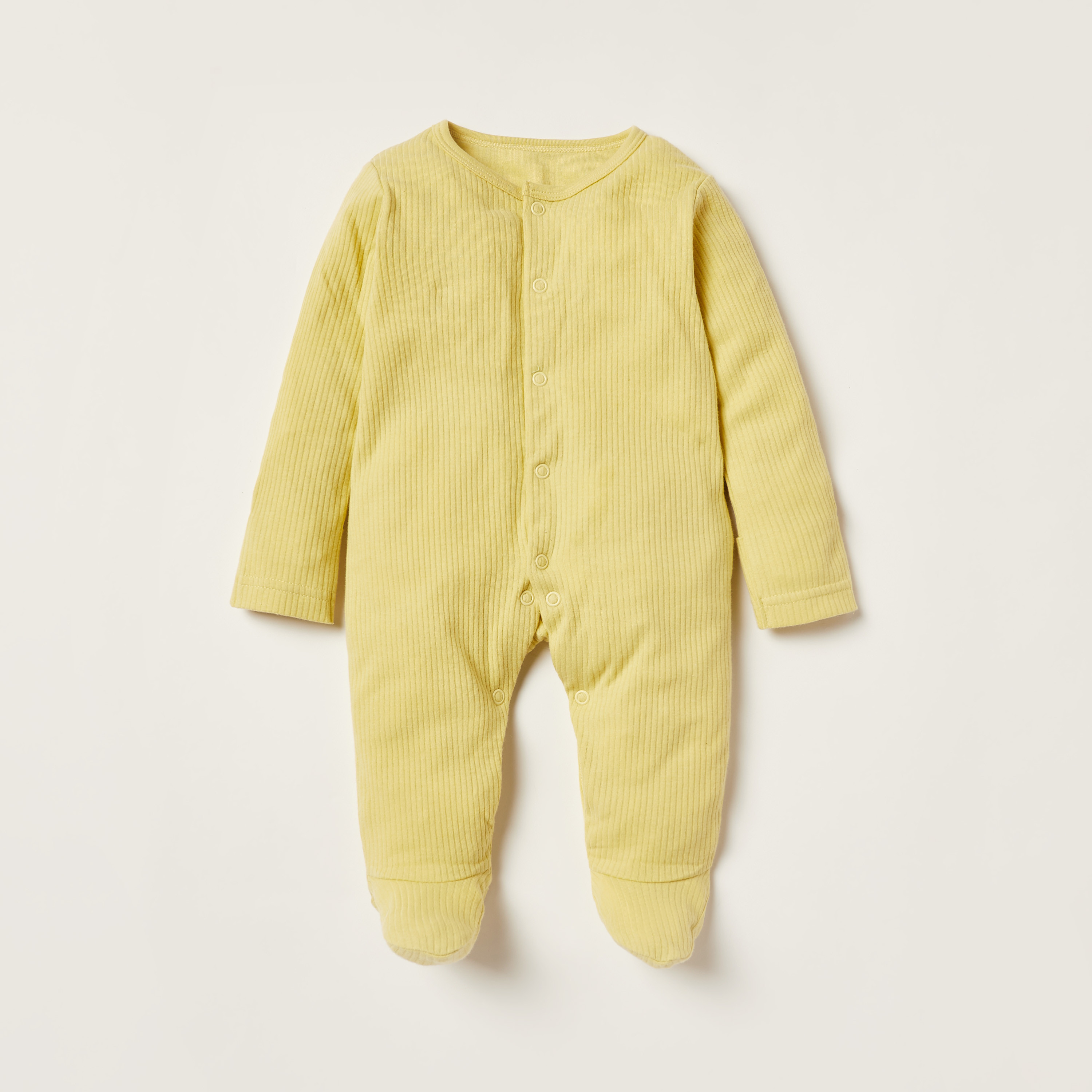 طقم نوم بارزة الملمس بأكمام طويلة من جونيورز- طقم من 3 قطع-baby-boys-clothing-nightwear-sleepsuits-image-2