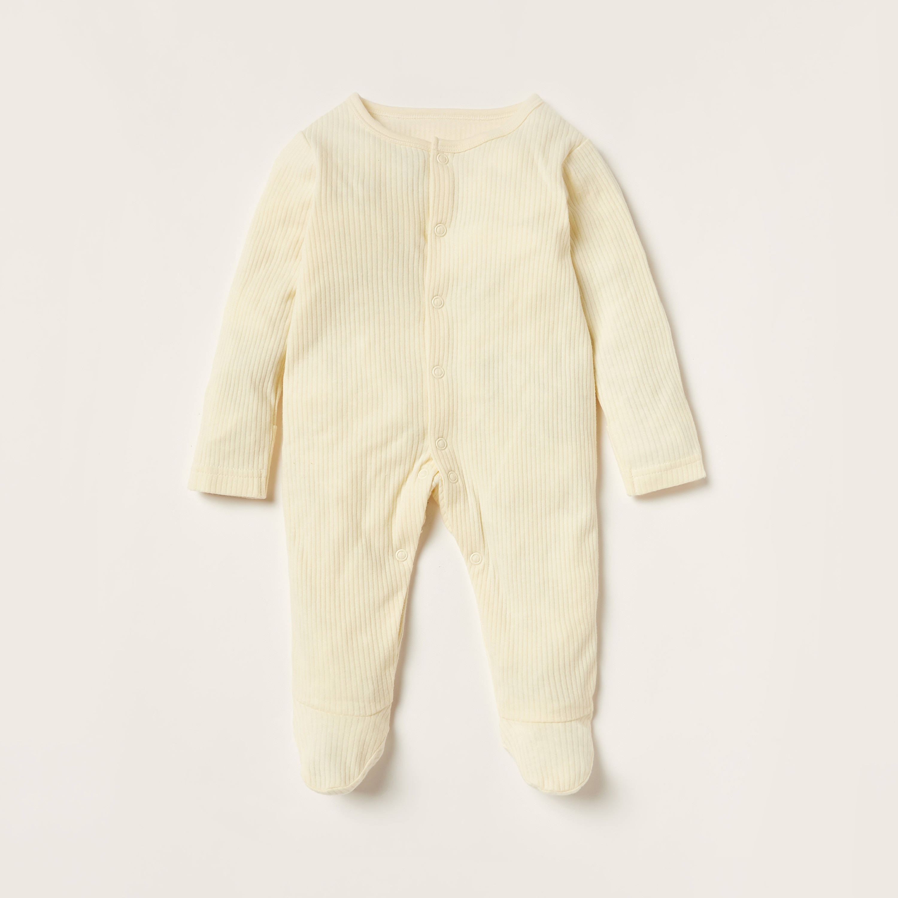 طقم نوم بارزة الملمس بأكمام طويلة من جونيورز- طقم من 3 قطع-baby-boys-clothing-nightwear-sleepsuits-image-3