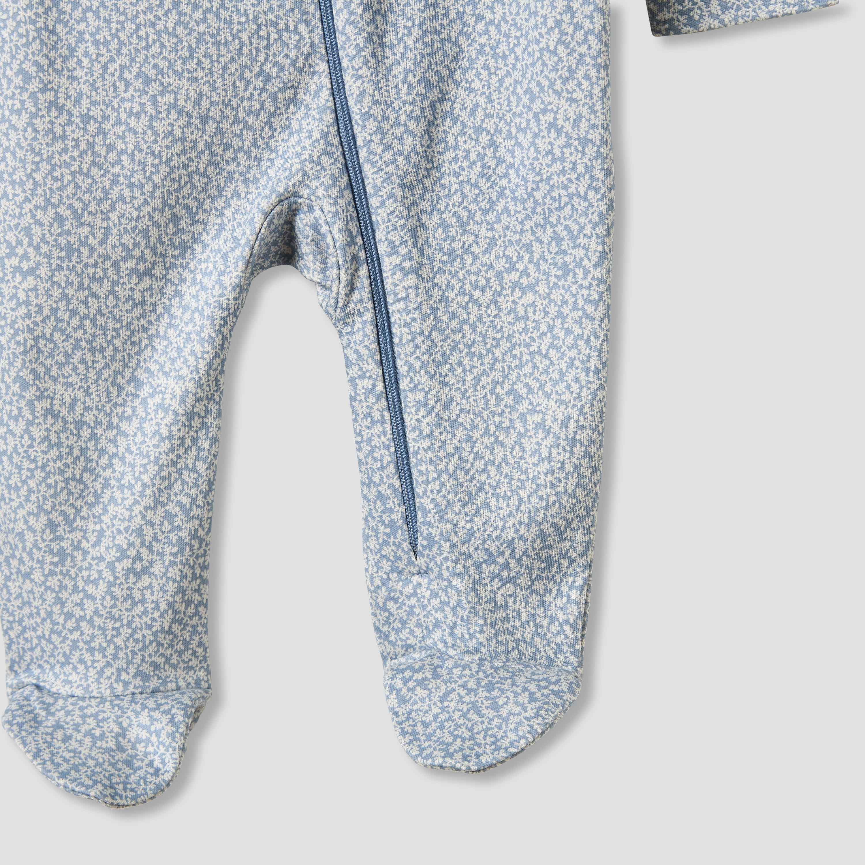 Juniors Round Neck Sleepsuit with Closed Feet - Cotton - Long Sleeves - Set of 3-baby-girls-clothing-nightwear-sleepsuits-image-6