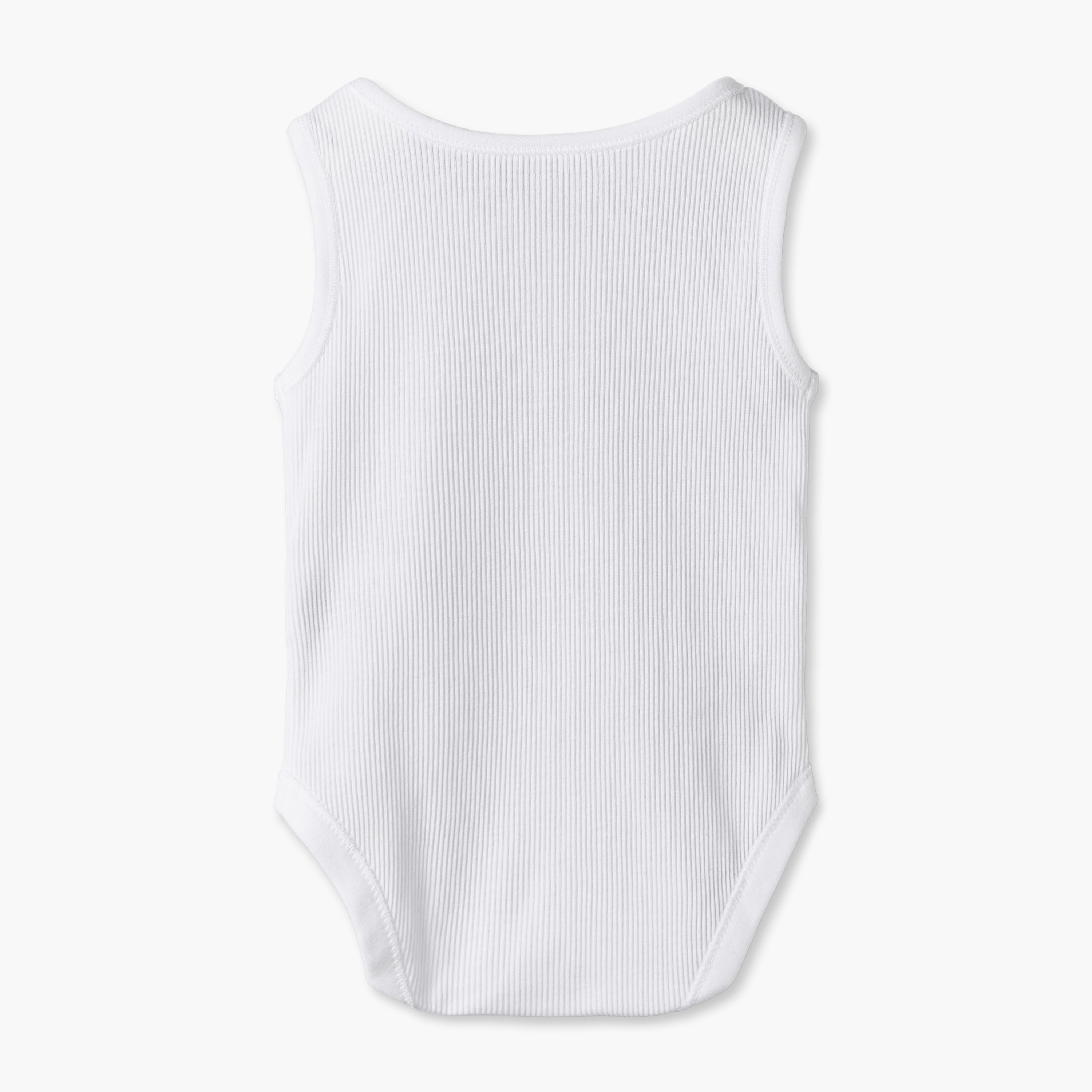 Pack of 7 Juniors Round Neck Sleeveless Bodysuit with Print-baby-boys-clothing-bodysuits-image-10
