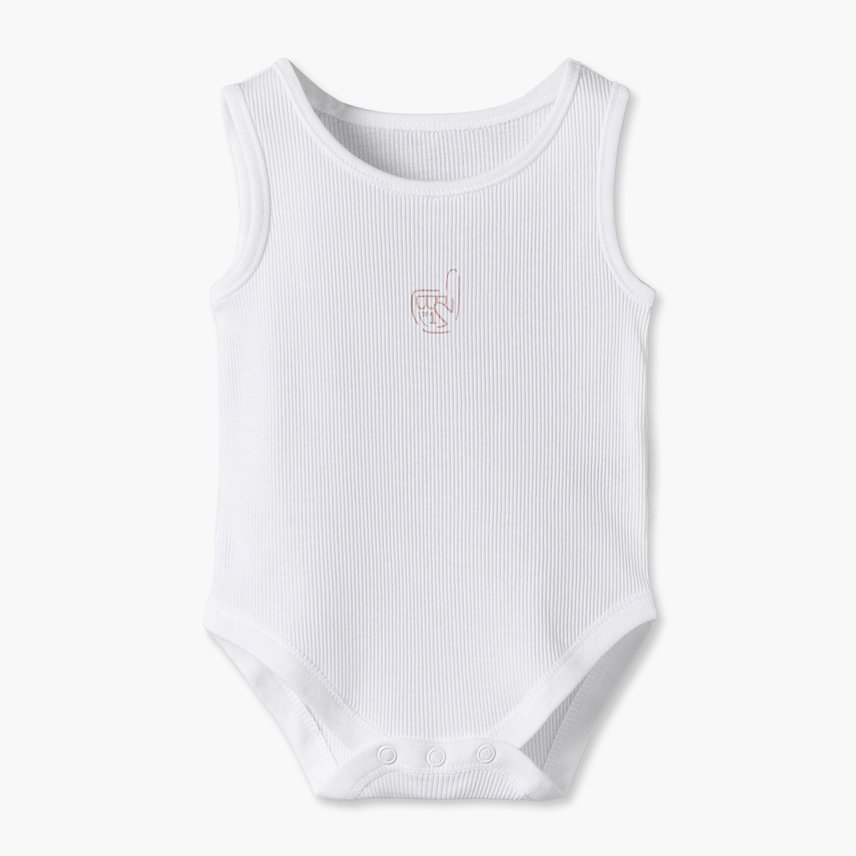 Pack of 7 Juniors Round Neck Sleeveless Bodysuit with Print-baby-boys-clothing-bodysuits-image-6