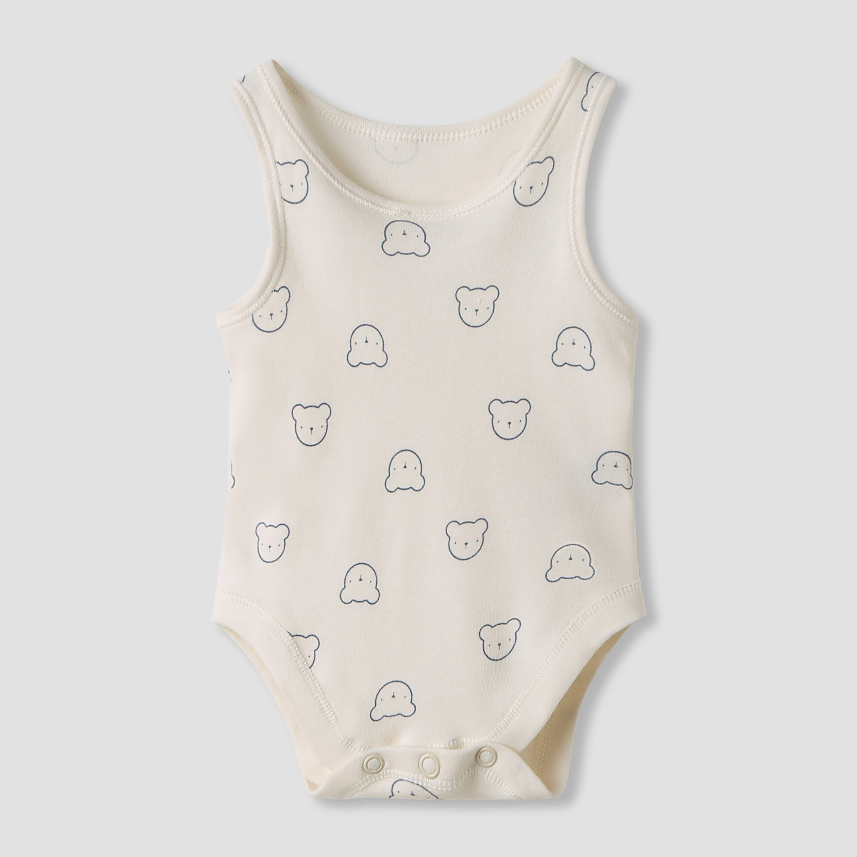 Juniors Animal Print Sleeveless Bodysuit with Button Closure - Set of 7-promo_babyshop_Buy2for115_UAE130126-image-6