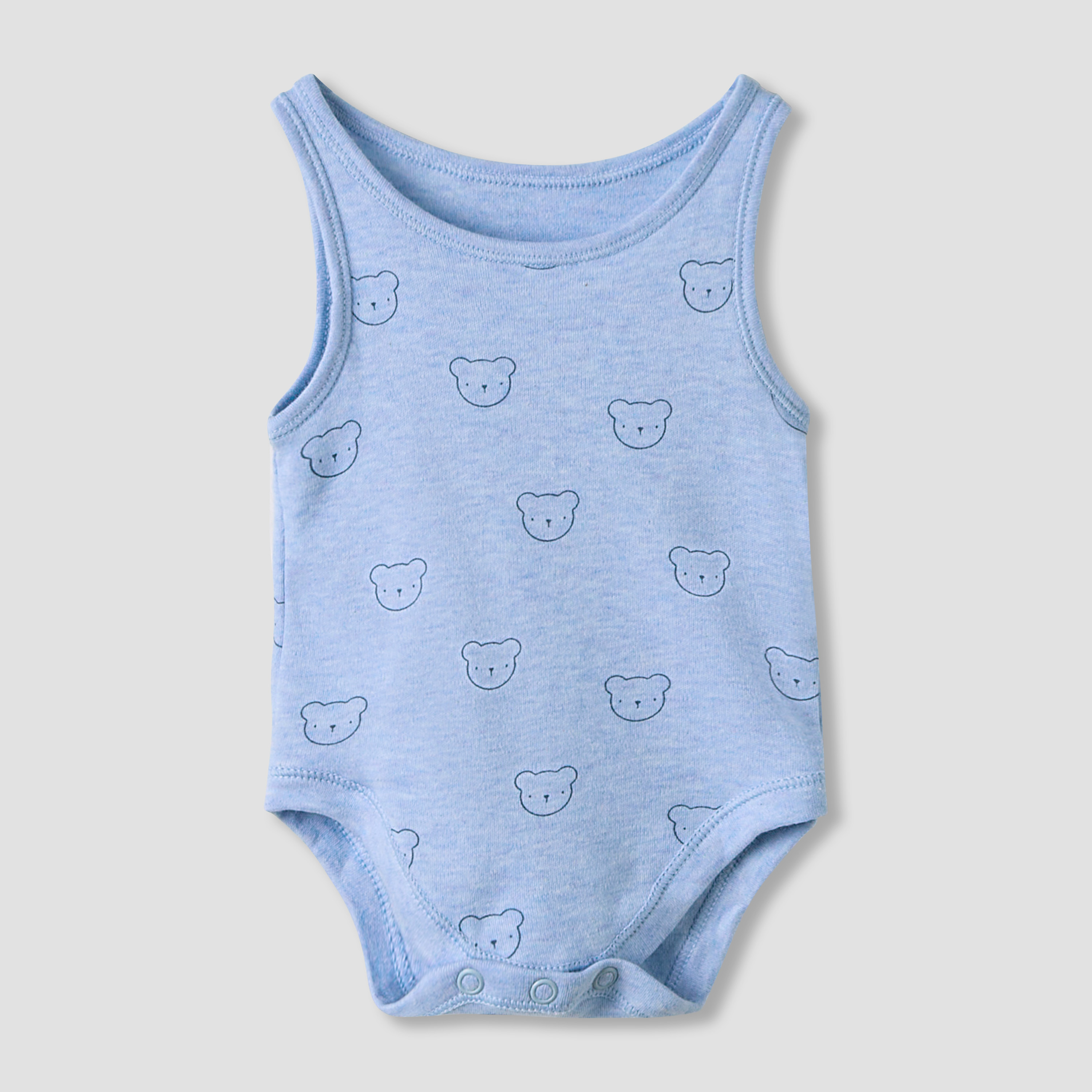 Juniors Animal Print Sleeveless Bodysuit with Button Closure - Set of 7-promo_babyshop_Buy2for115_UAE130126-image-9