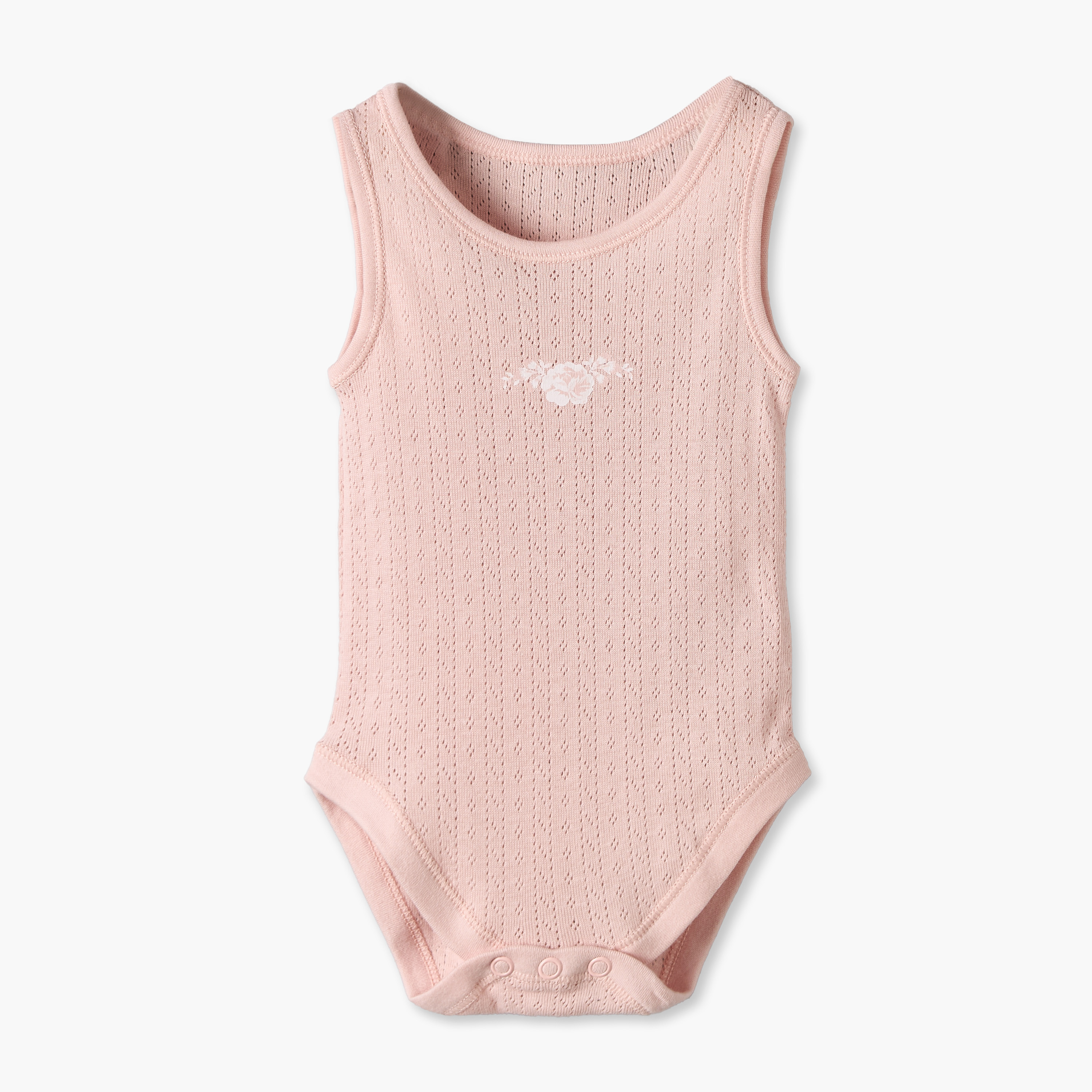 Pack of 5 Juniors Crew Neck Sleeveless Bodysuit with Floral Print-baby-girls-clothing-bodysuits-image-5