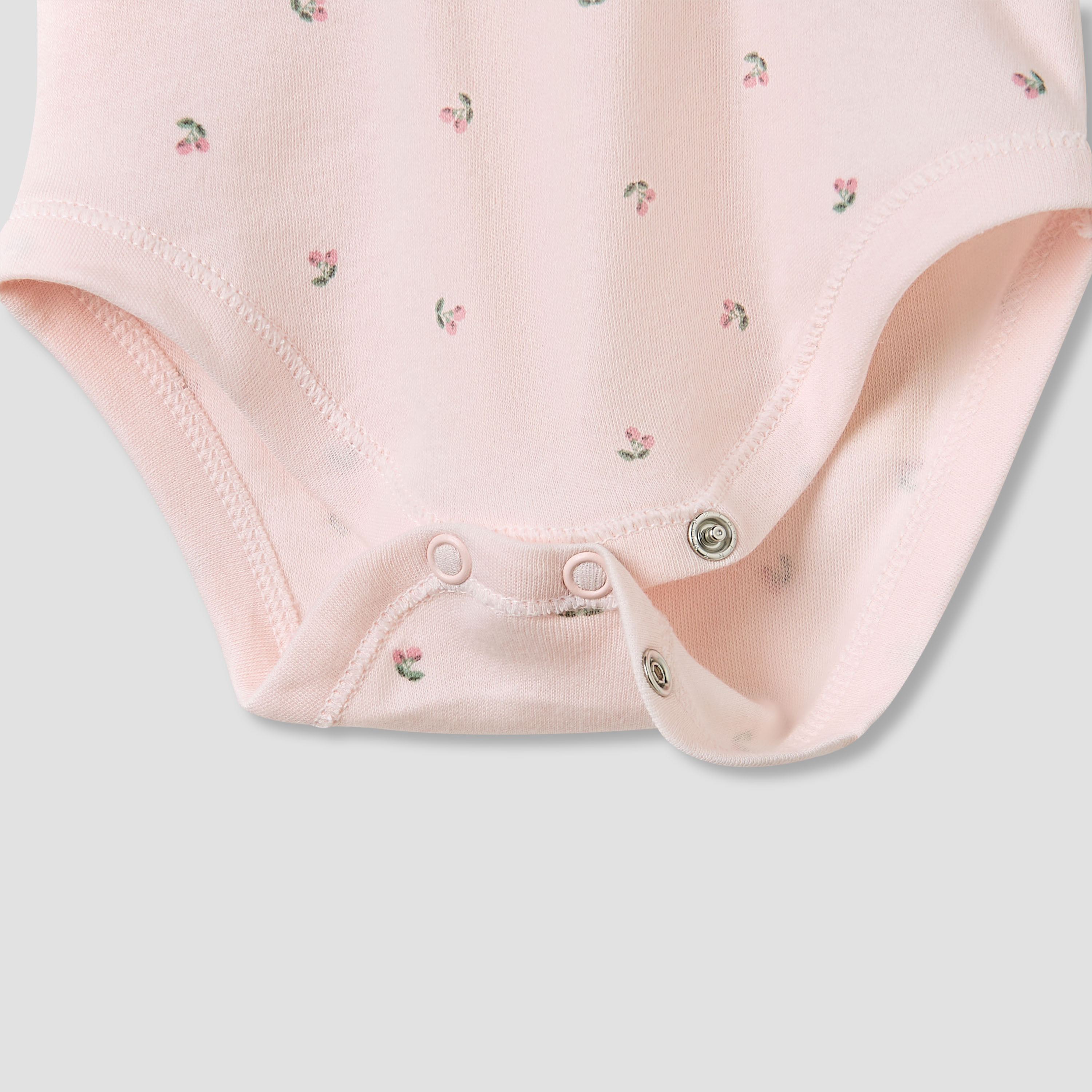 Juniors Round Neck Bodysuit with Snap Button Closure - Cotton - Sleeveless - Set of 5-promo_babyshop_Buy2for115_OMN130126-image-7