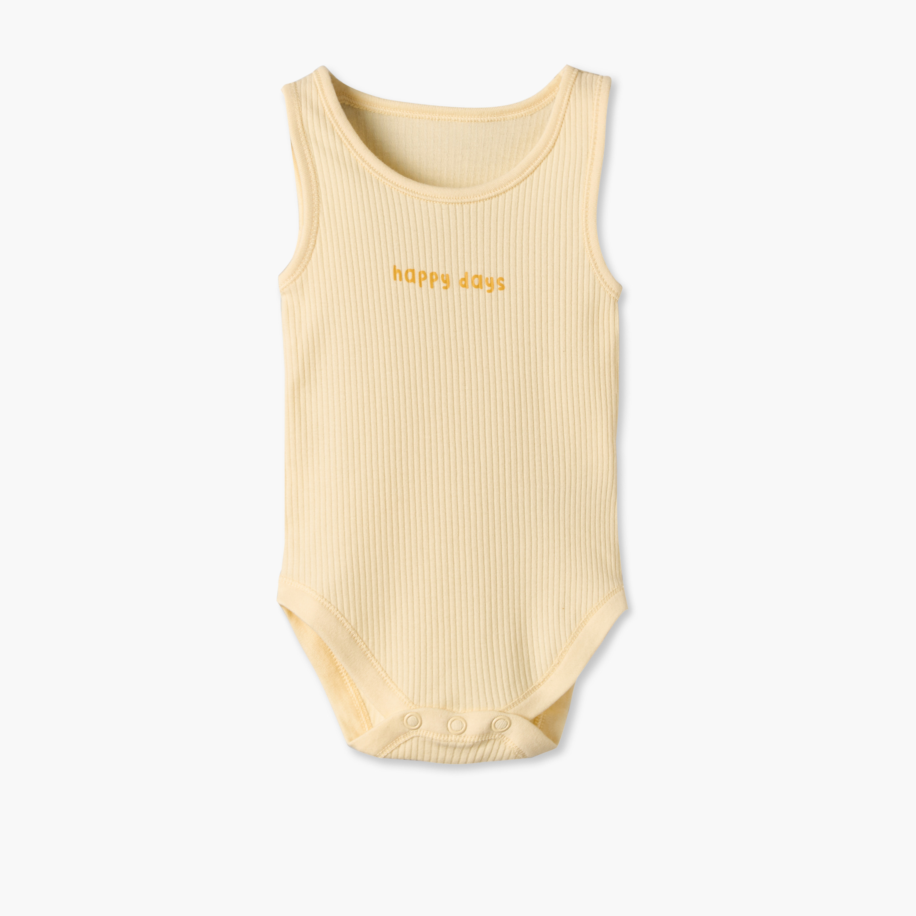Pack of 5 Juniors Crew Neck Sleeveless Bodysuit with Assorted Print-baby-girls-clothing-bodysuits-image-4