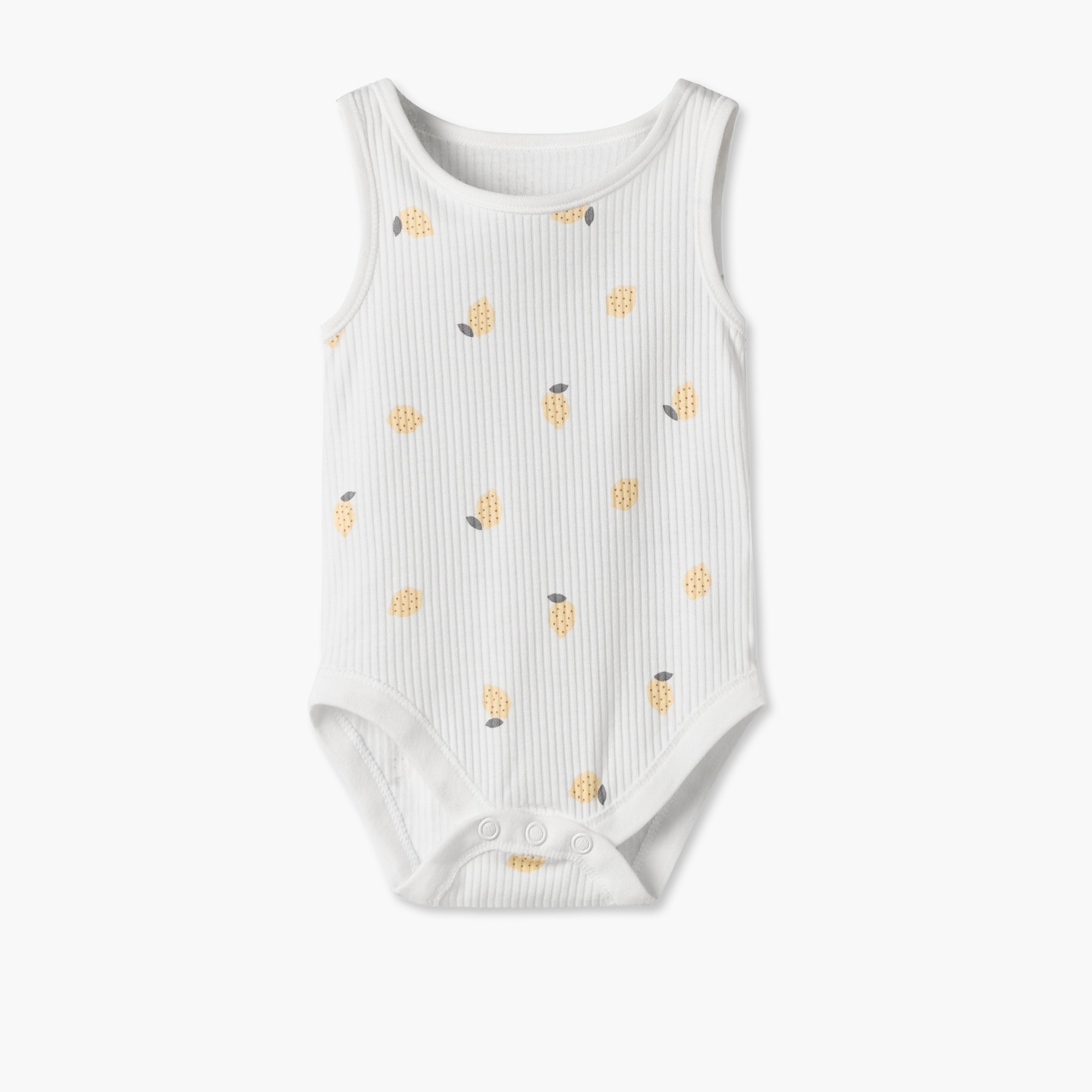 Pack of 5 Juniors Crew Neck Sleeveless Bodysuit with Assorted Print-baby-girls-clothing-bodysuits-image-6