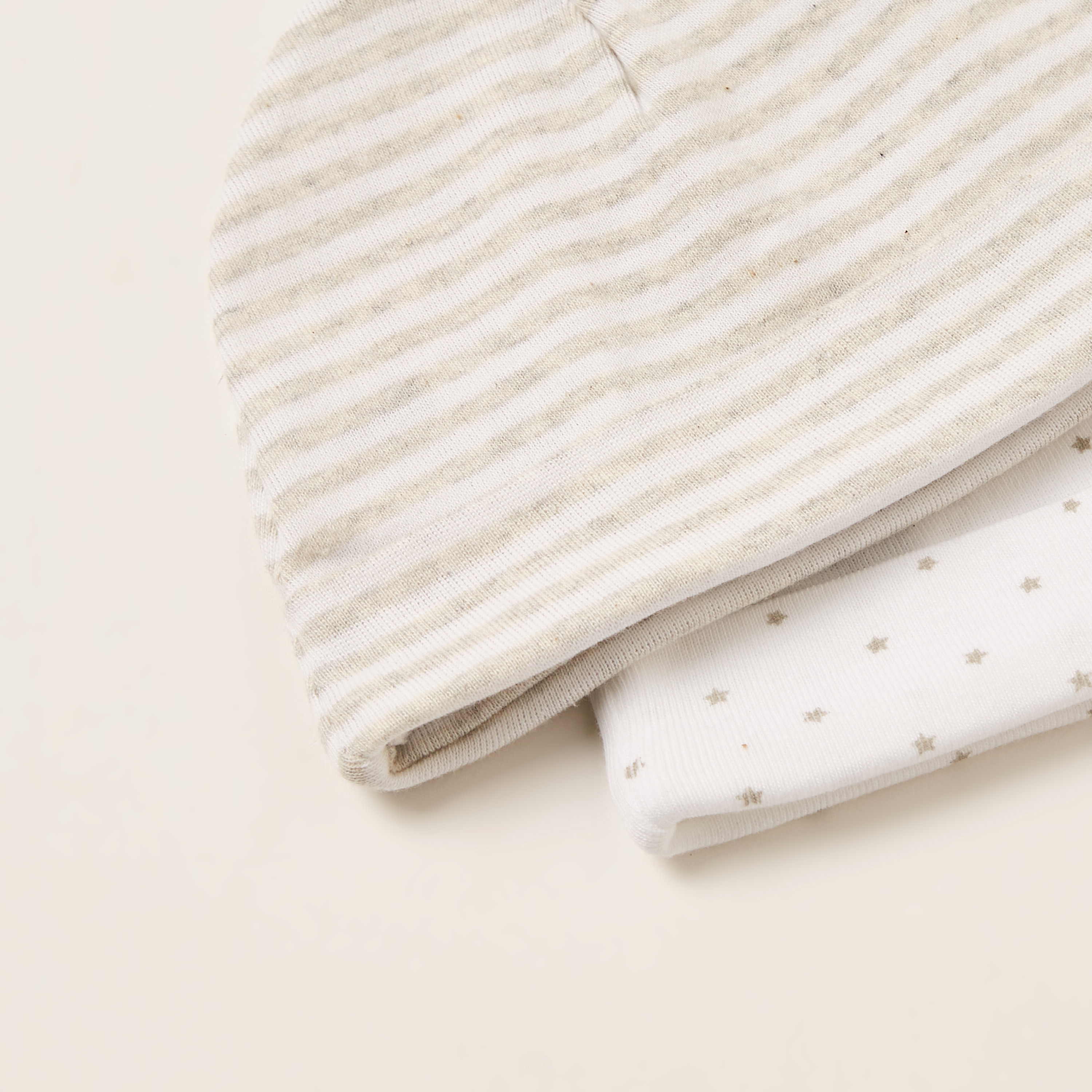 Juniors Printed Beanie - Set of 2-baby-boys-accessories-caps-image-2