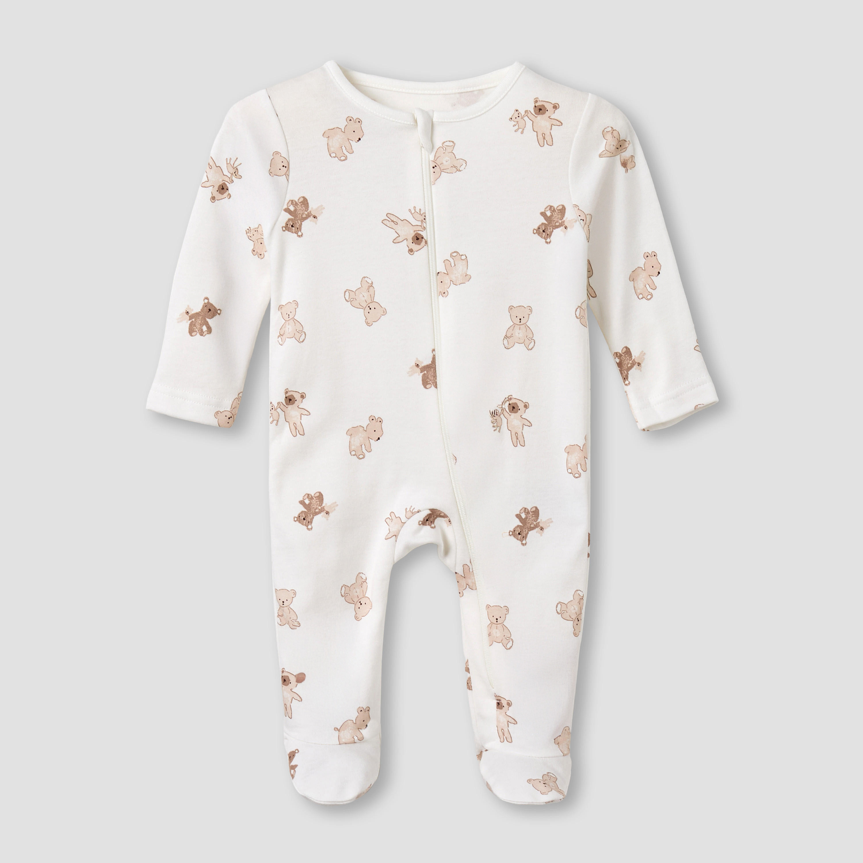 Pack of 5 Juniors Cotton Round Neck Long Sleeves Sleepsuit with Fun Print-baby-boys-clothing-nightwear-sleepsuits-image-5